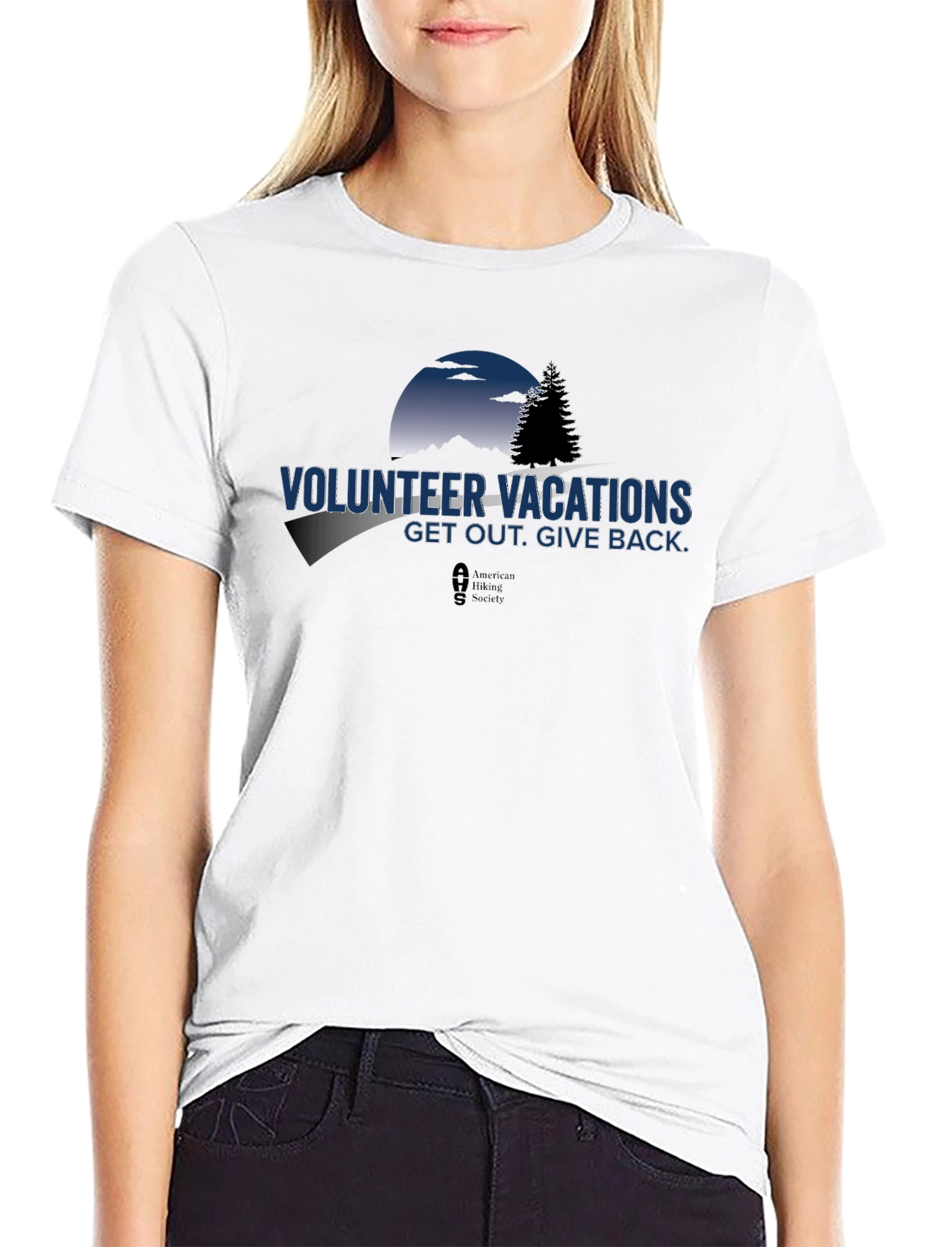 Volunteer Vacations T-Shirt - Get Out. Give Back.