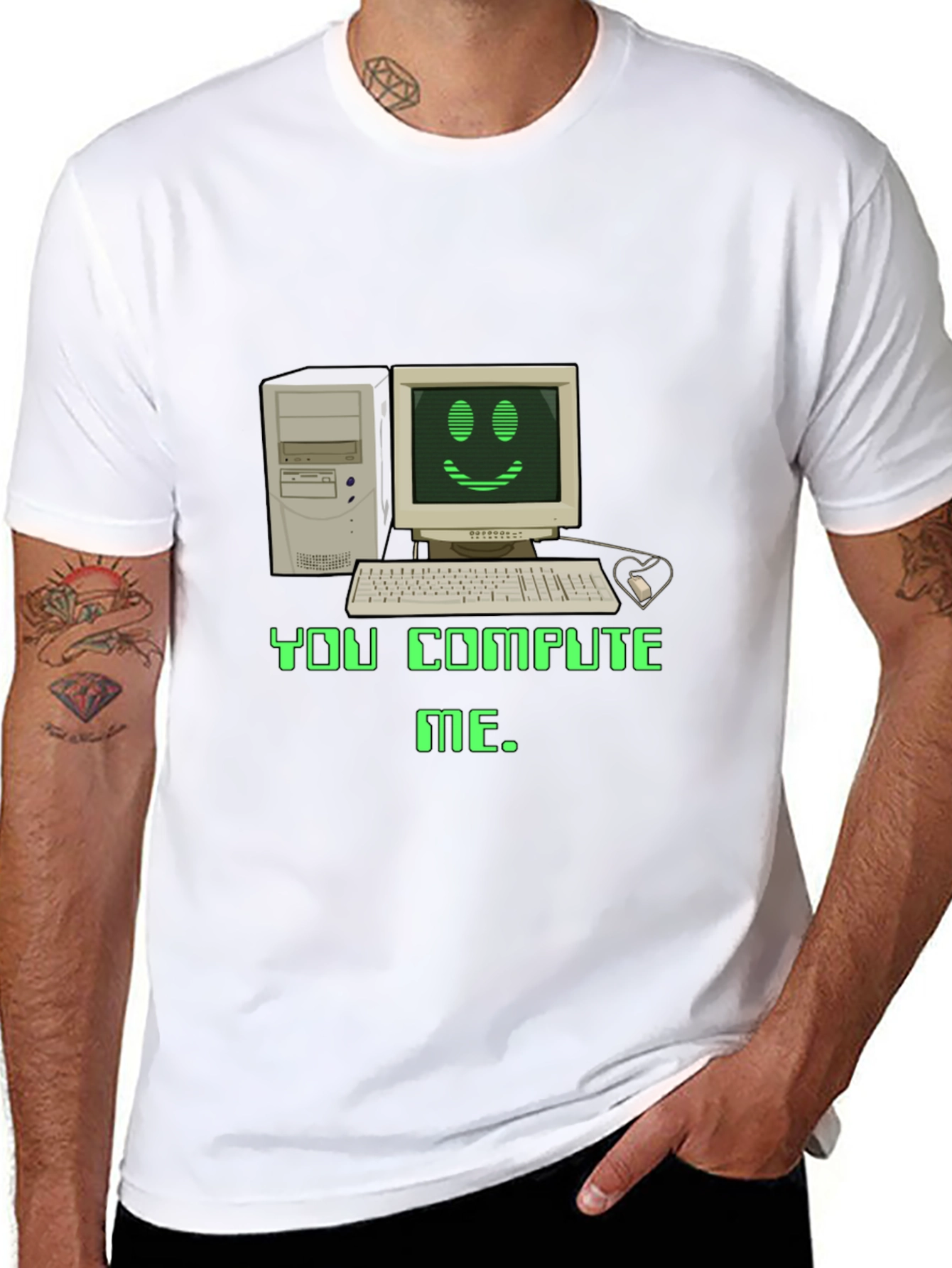 Retro You Compute Me T-Shirt