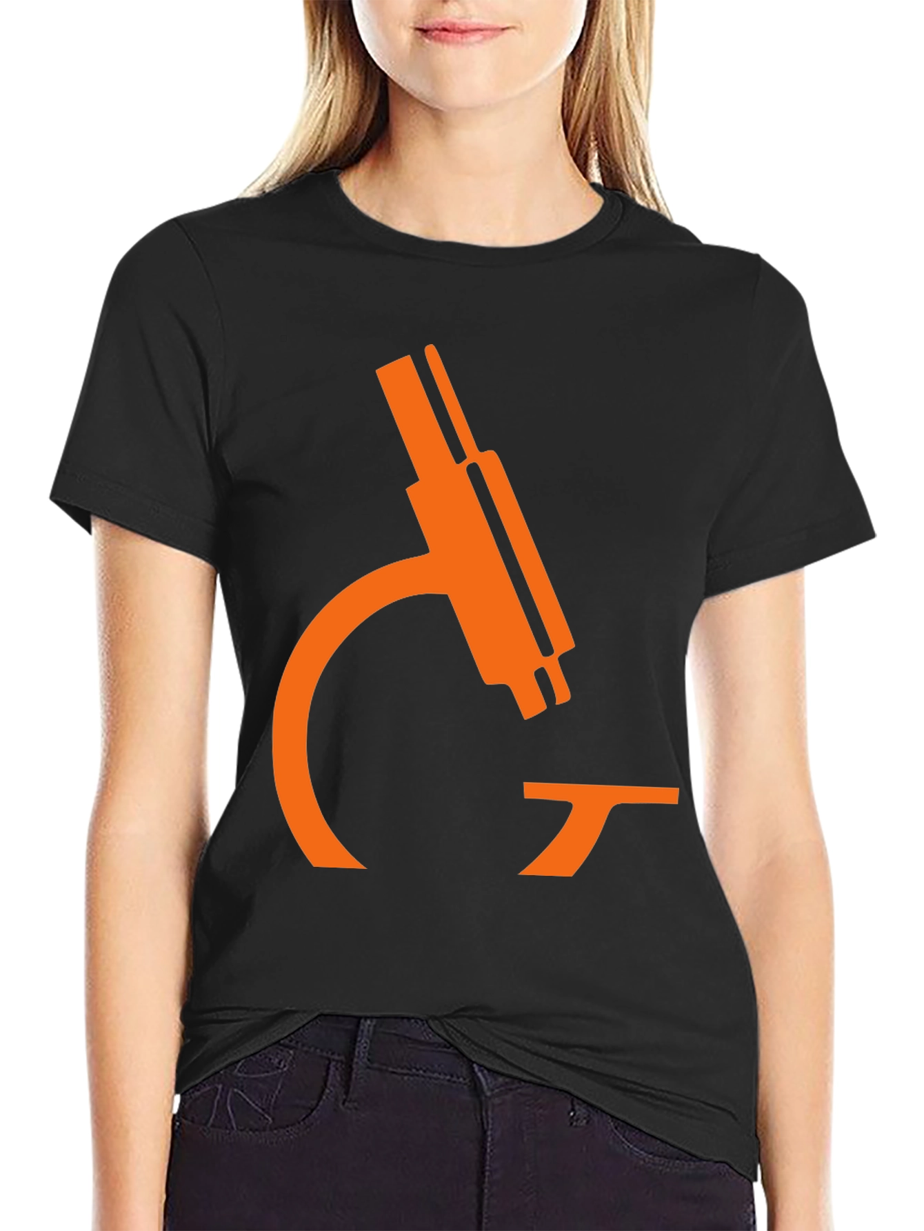 Science T-Shirt - Microscope Graphic Tee