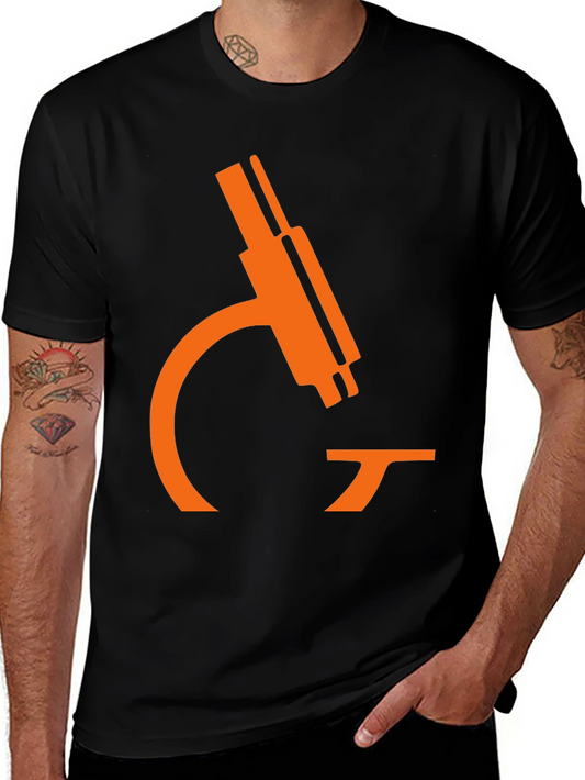 Science T-Shirt - Microscope Graphic Tee