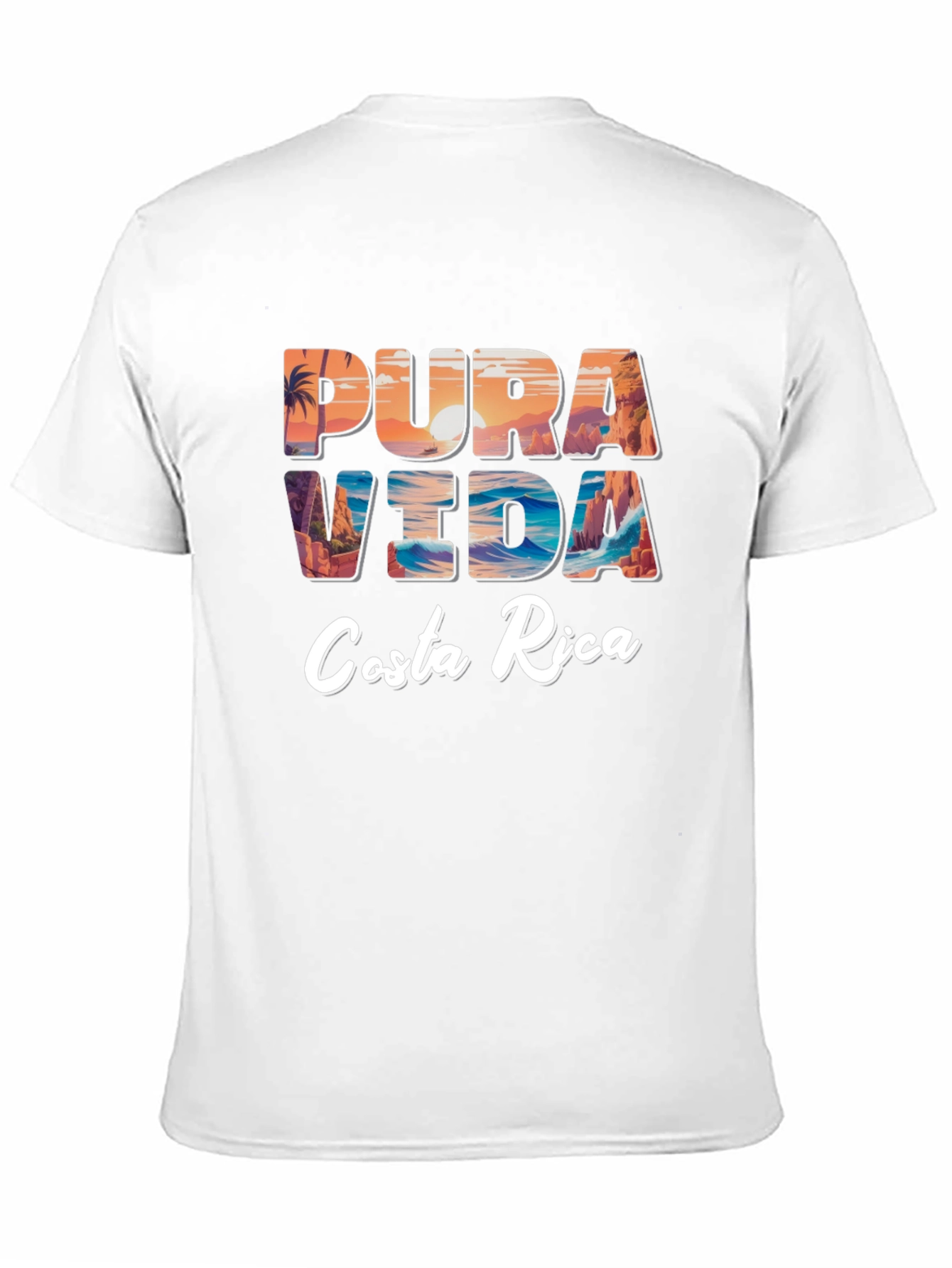 Pura Vida Costa Rica Graphic Tee - Relaxed Fit