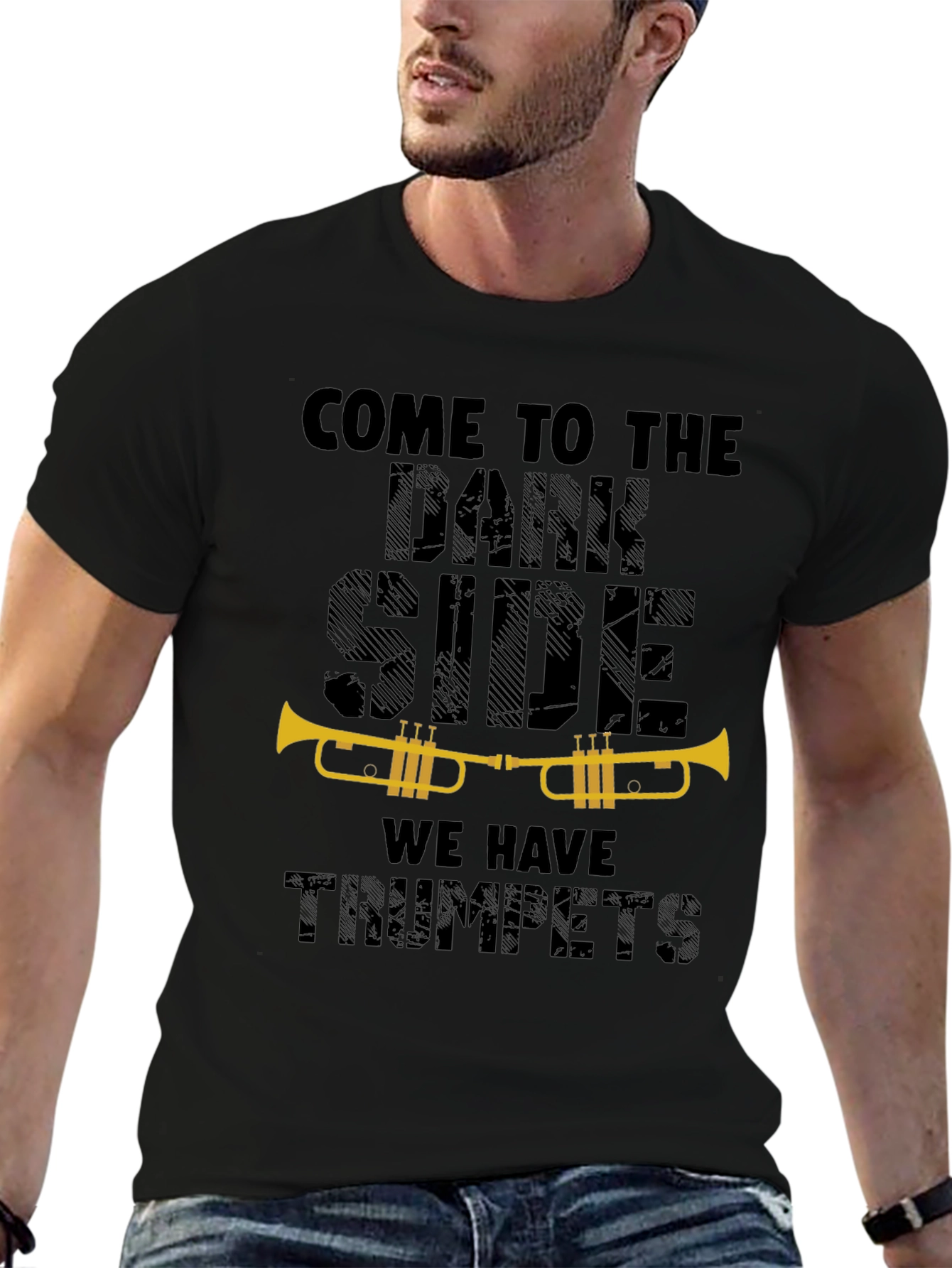 Dark Side Trumpets Graphic T-Shirt