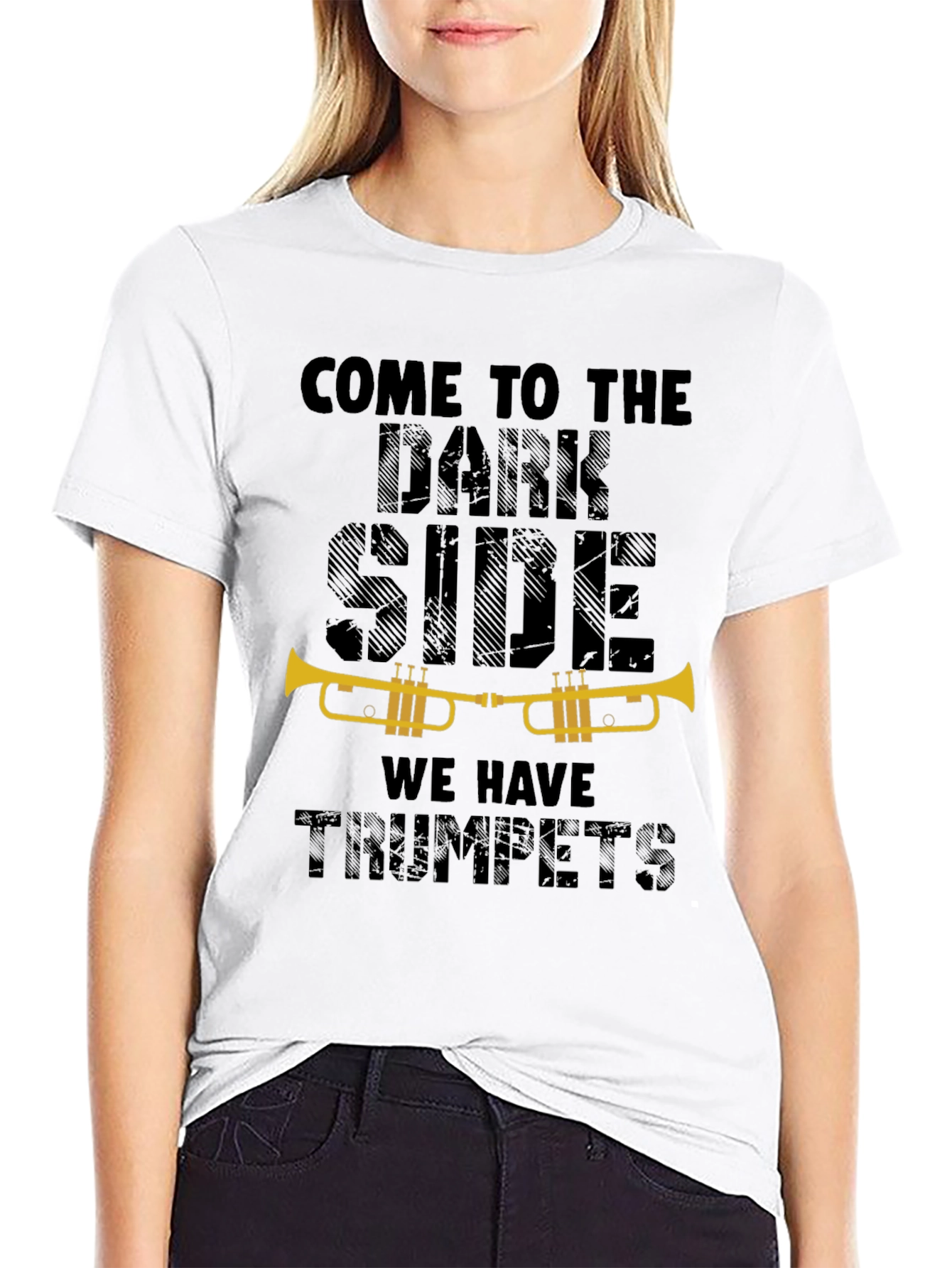 Dark Side Trumpets Graphic T-Shirt