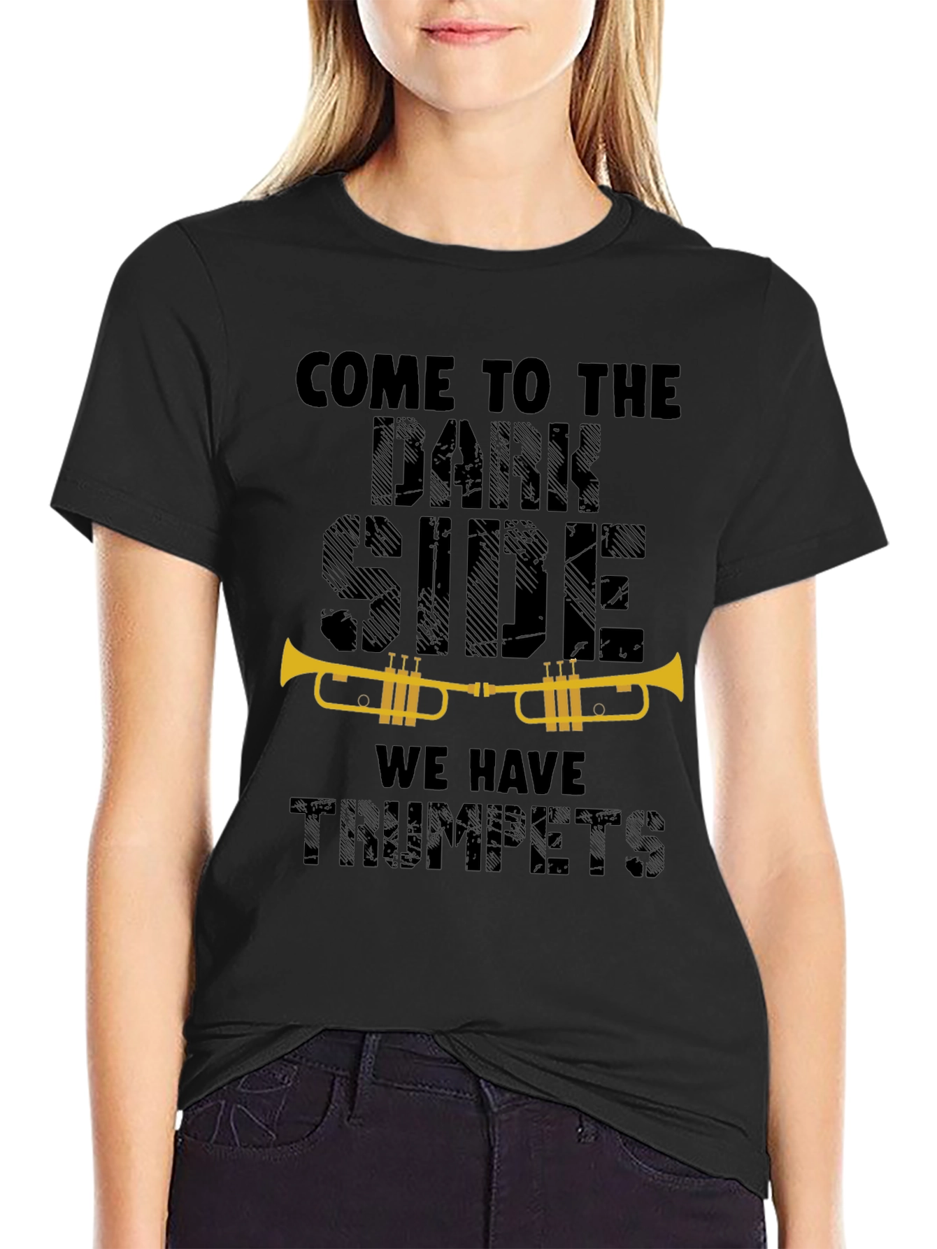 Dark Side Trumpets Graphic T-Shirt