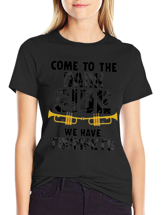 Dark Side Trumpets Graphic T-Shirt
