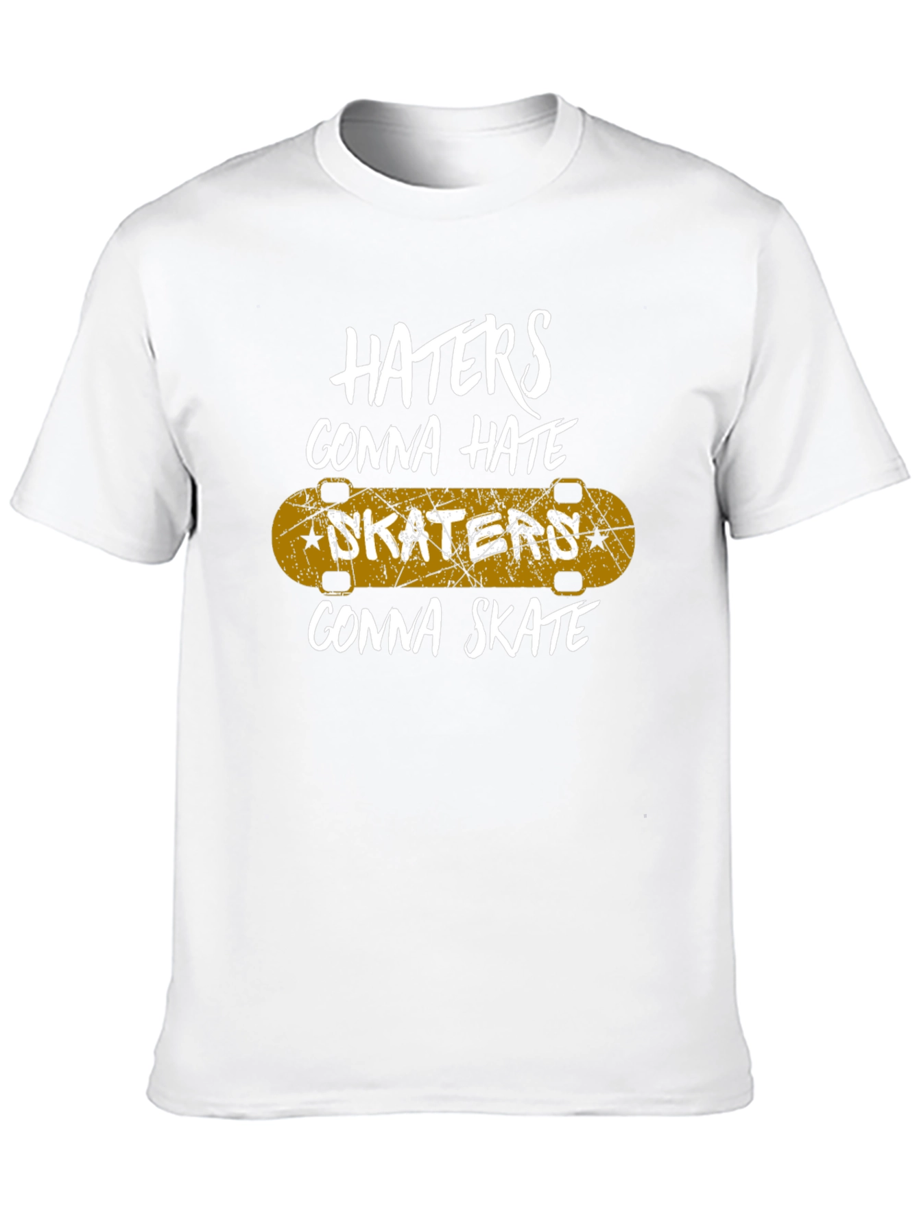 Skaters Gonna Skate Graphic Tee - Black