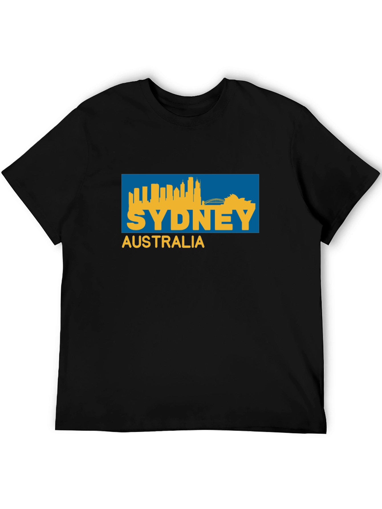 Sydney Australia Graphic T-Shirt - Black