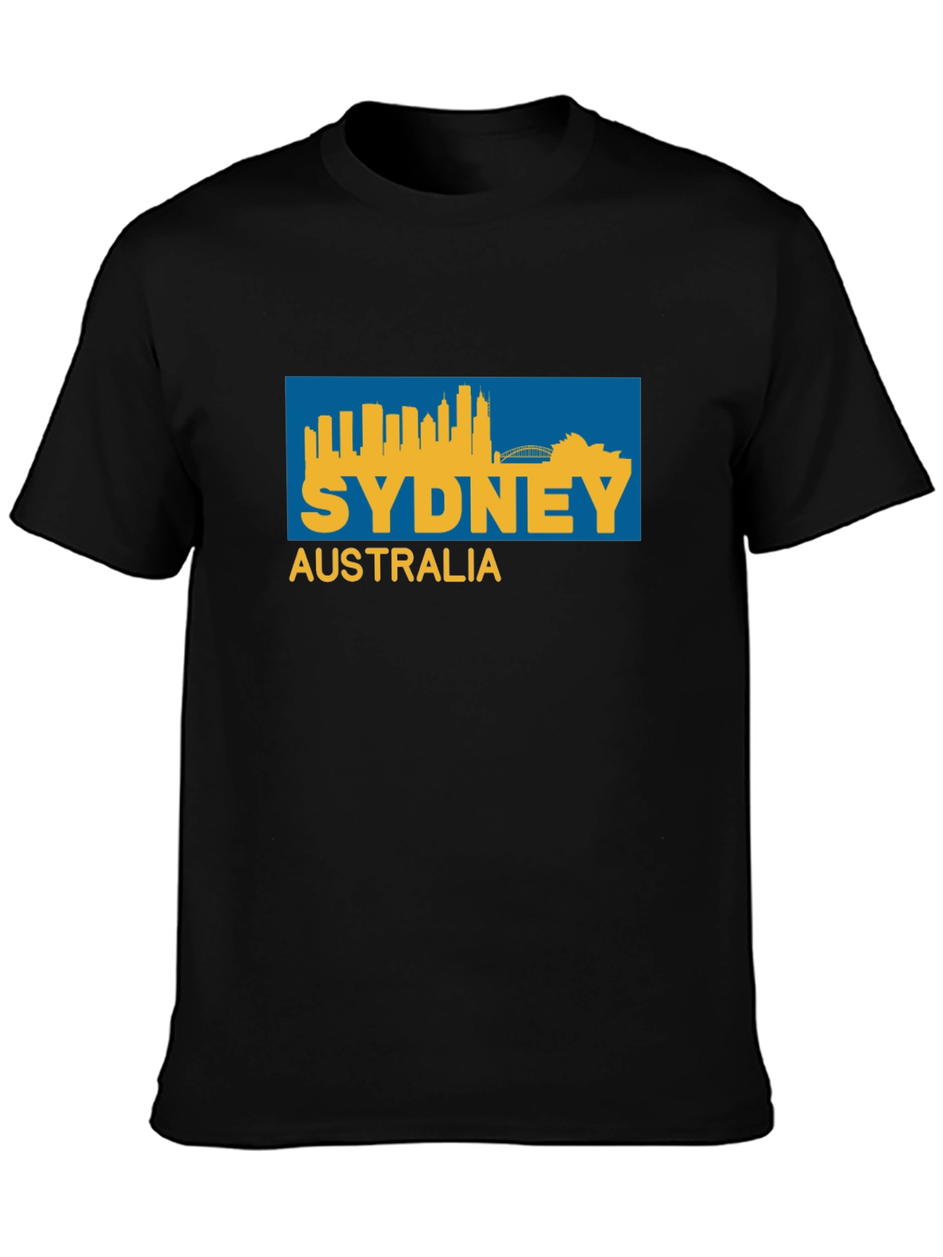 Sydney Australia Graphic T-Shirt - Black