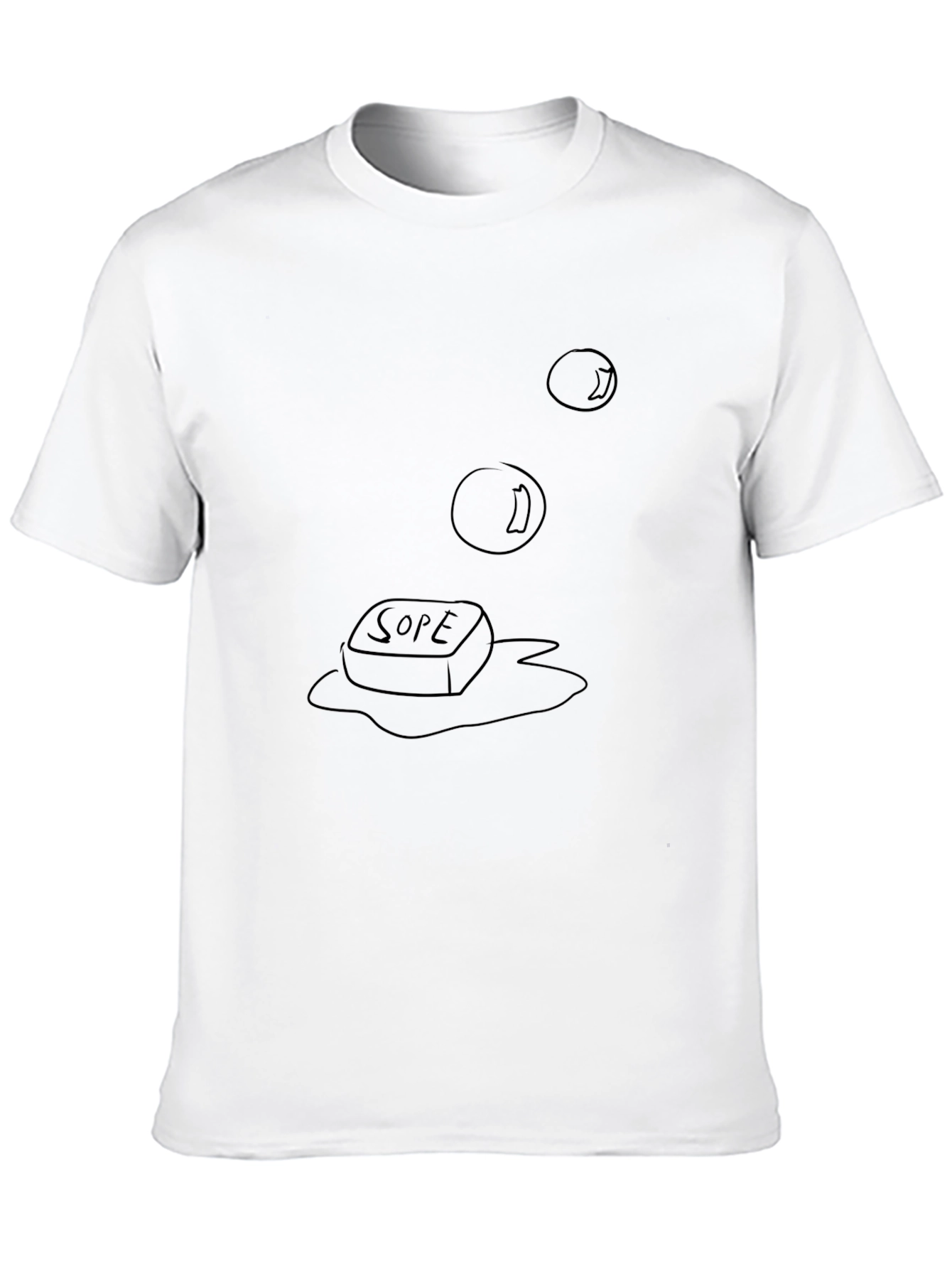 Funny SOPE Soap Bubble Graphic Tee