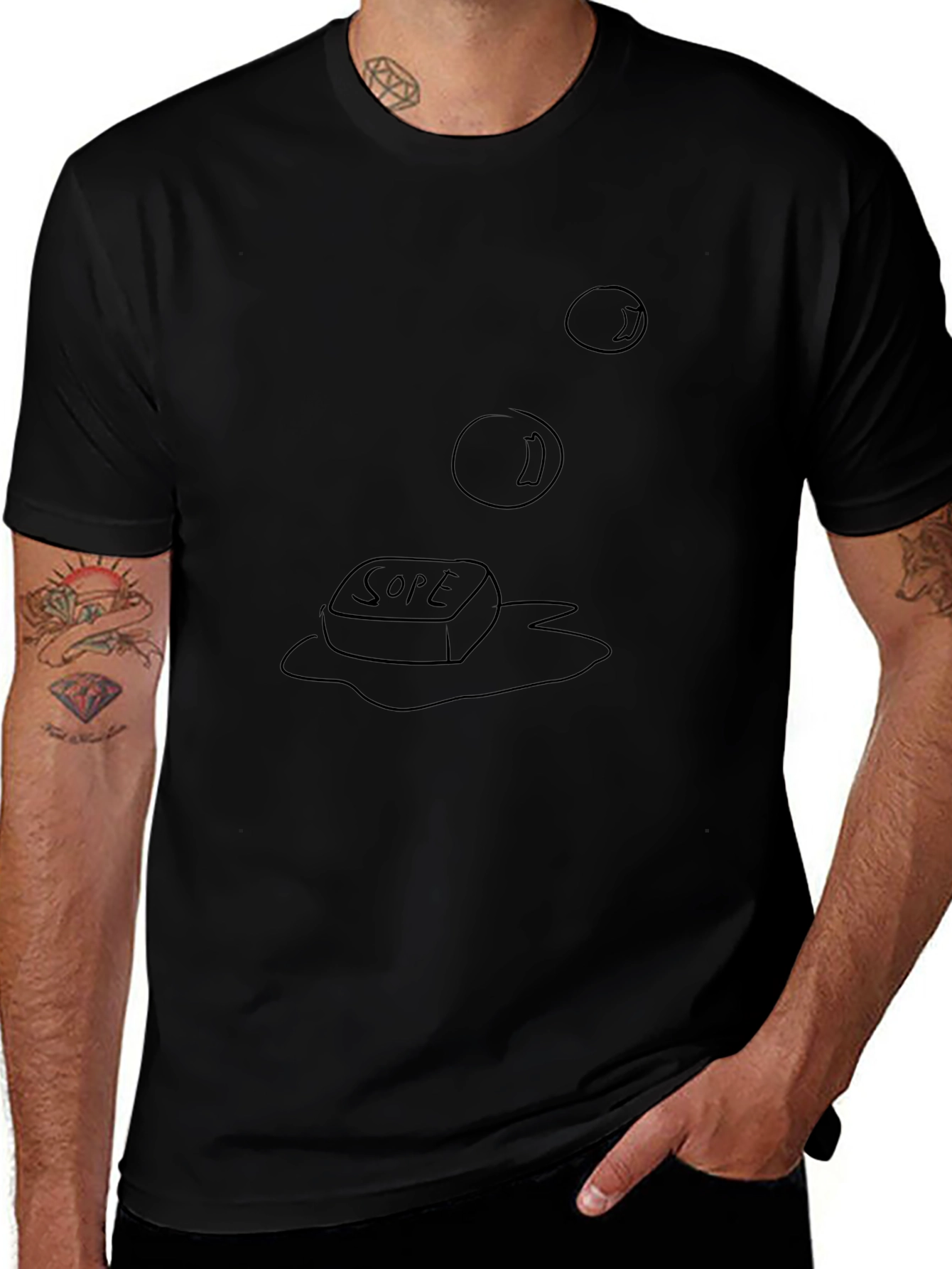 Funny SOPE Soap Bubble Graphic Tee