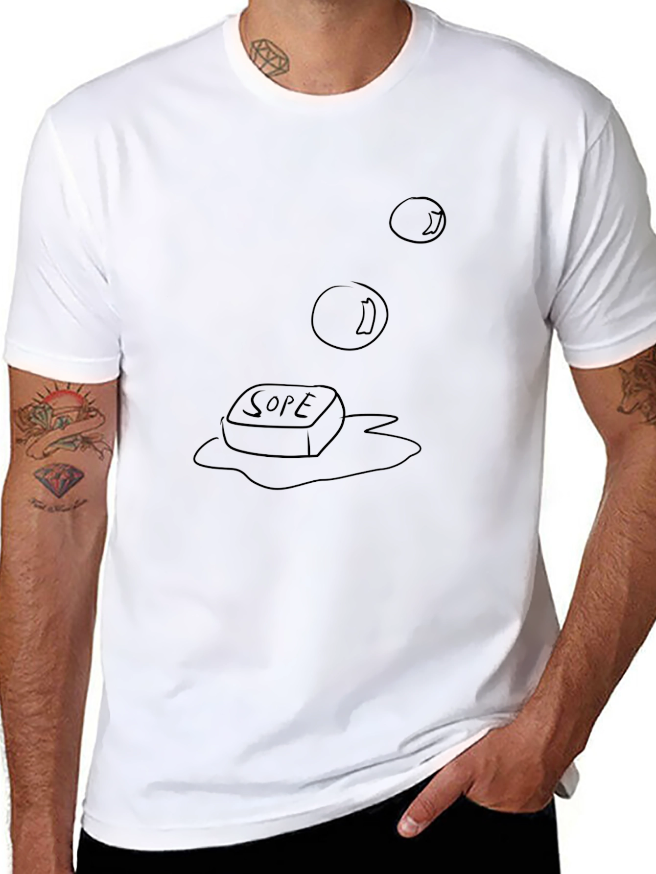 Funny SOPE Soap Bubble Graphic Tee