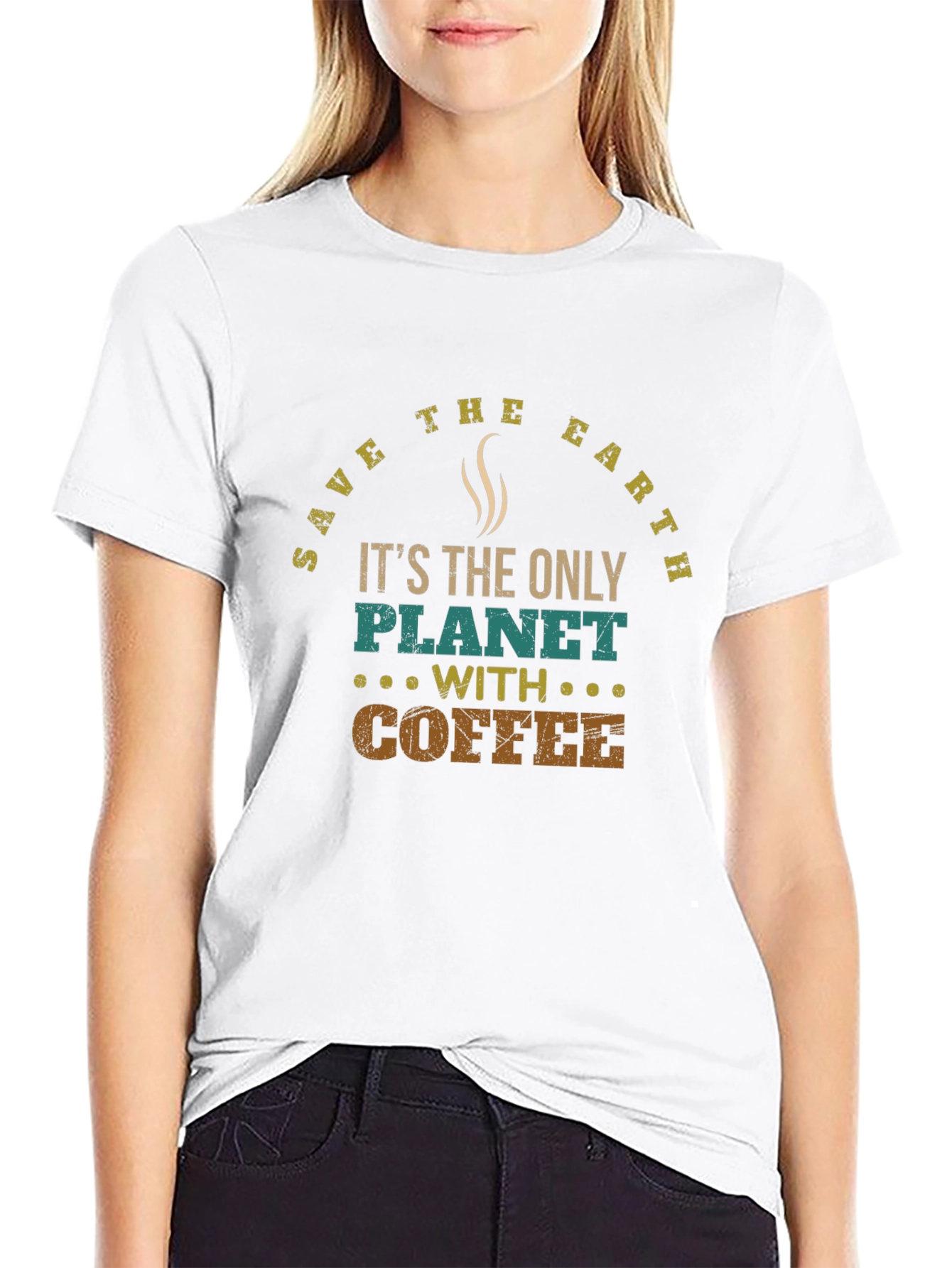 Save the Earth Coffee Lover T-Shirt