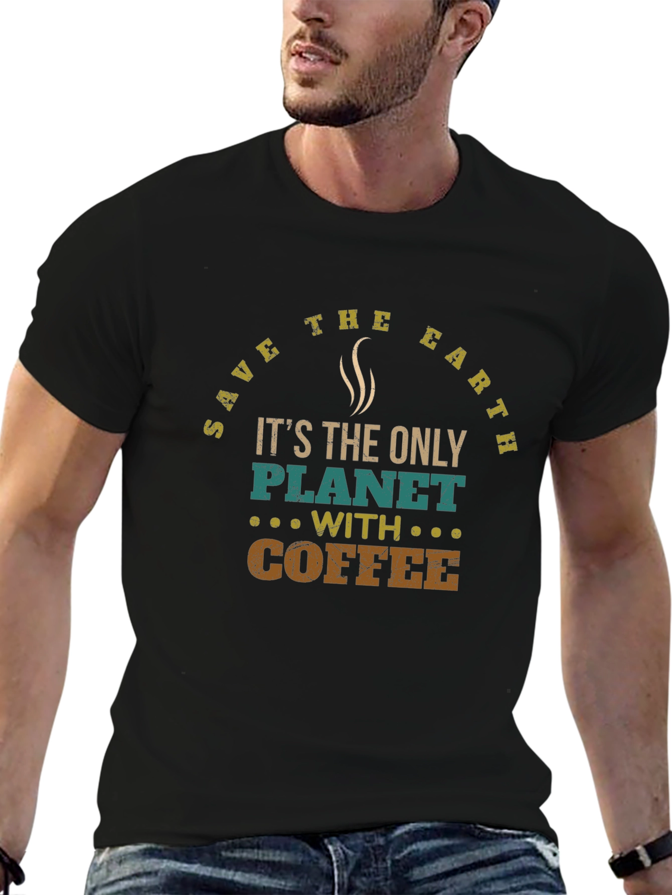 Save the Earth Coffee Lover T-Shirt