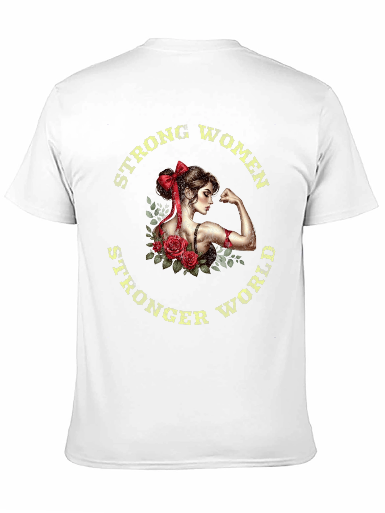 Strong Women Stronger World Graphic Tee