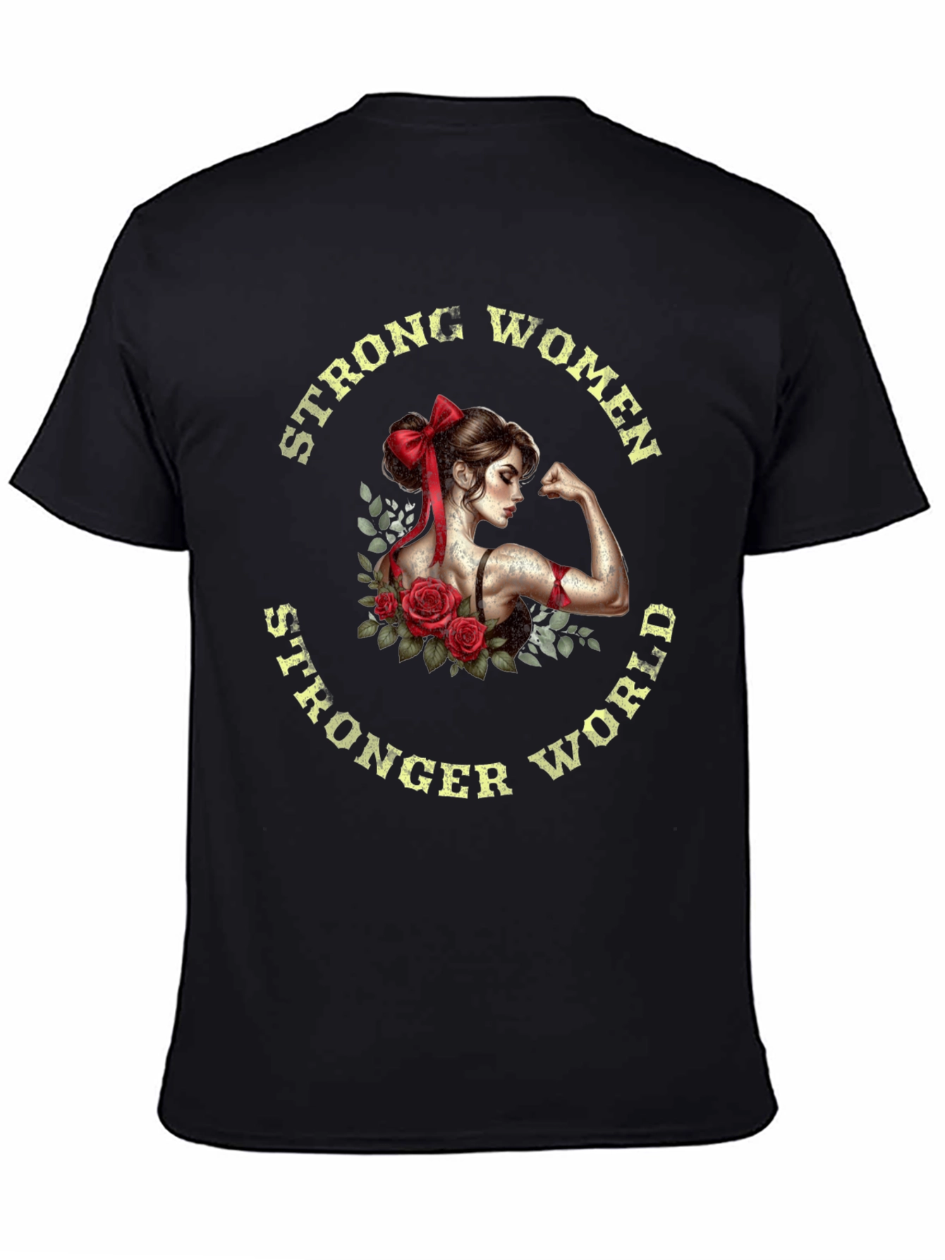 Strong Women Stronger World Graphic Tee