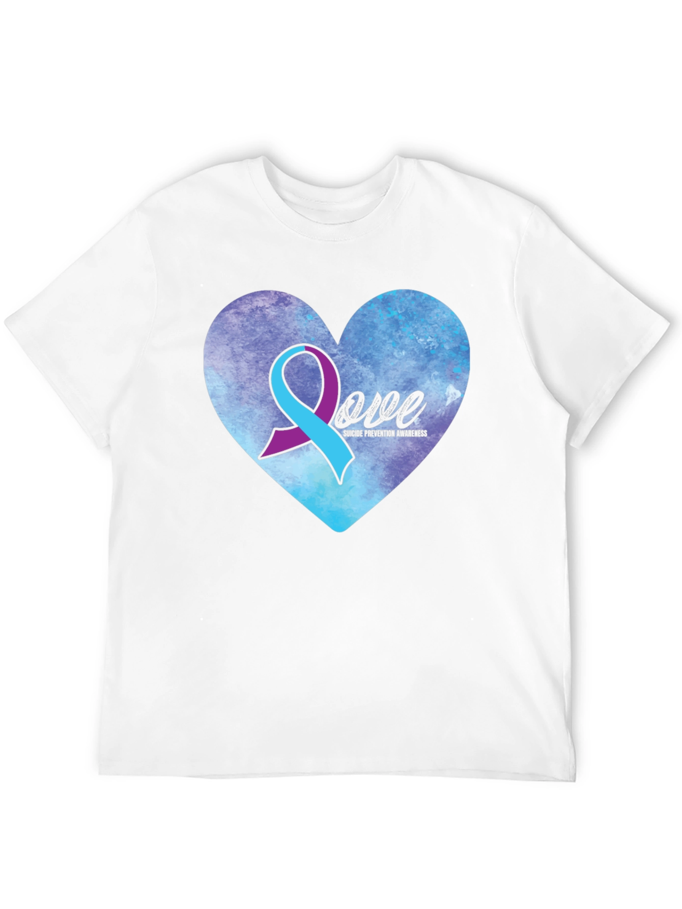 Suicide Prevention Awareness Love Heart T-Shirt