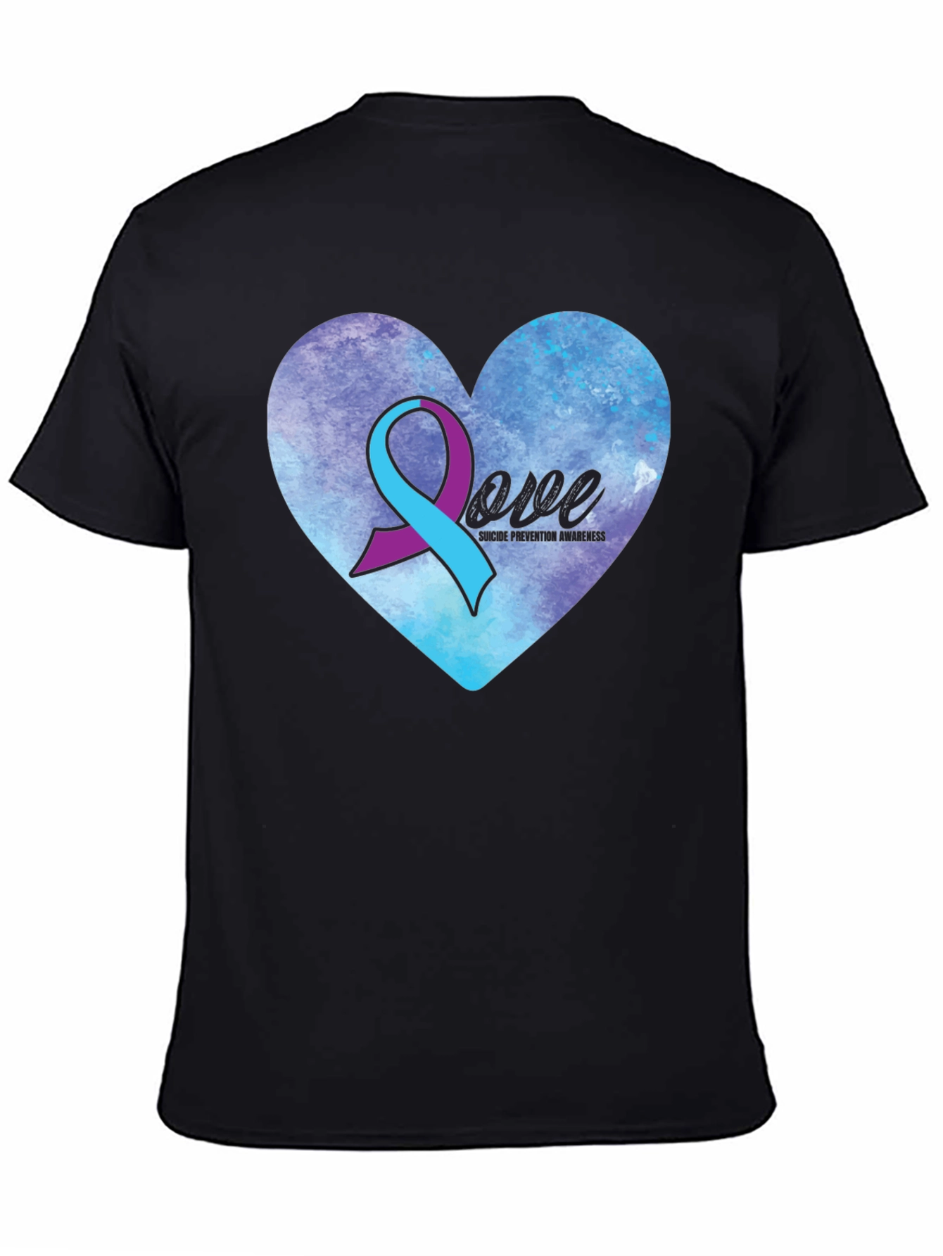 Suicide Prevention Awareness Love Heart T-Shirt