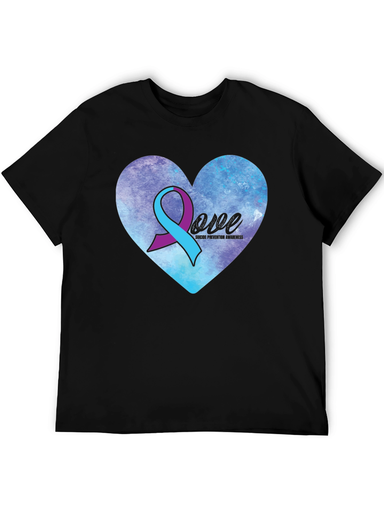Suicide Prevention Awareness Love Heart T-Shirt
