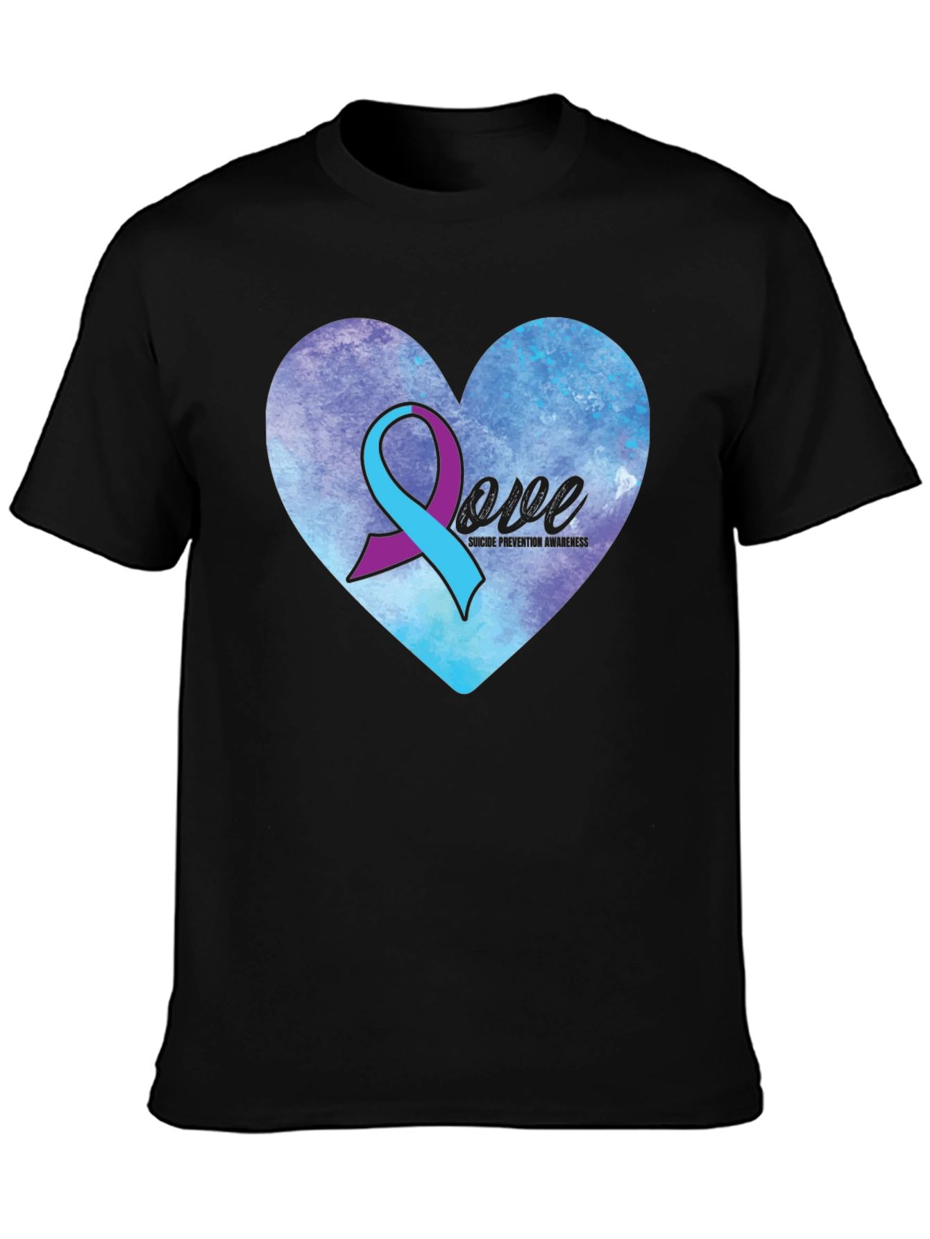 Suicide Prevention Awareness Love Heart T-Shirt