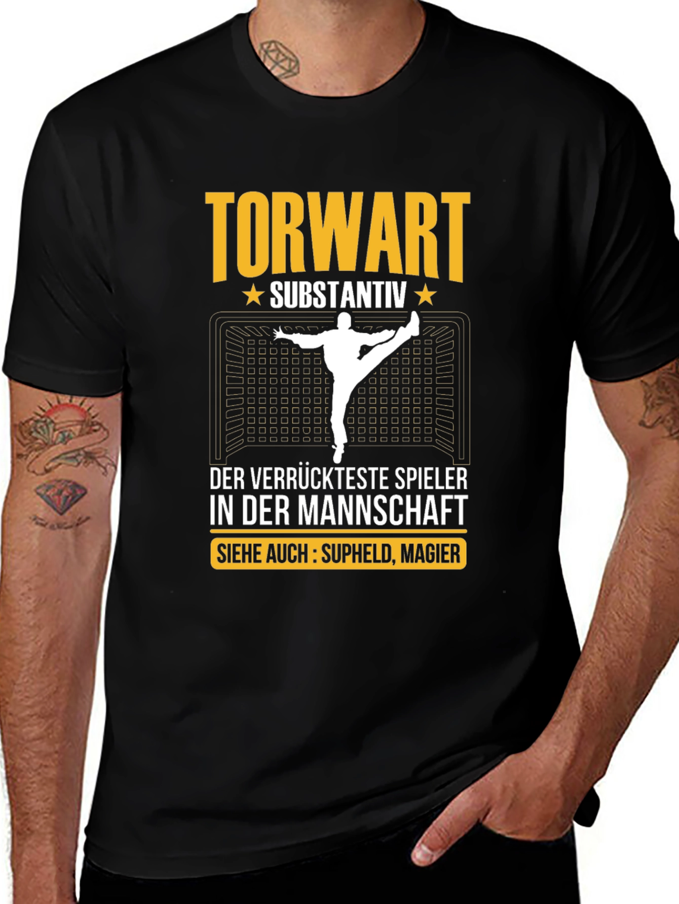 Torwart Substantiv T-Shirt - Goalie Soccer Tee