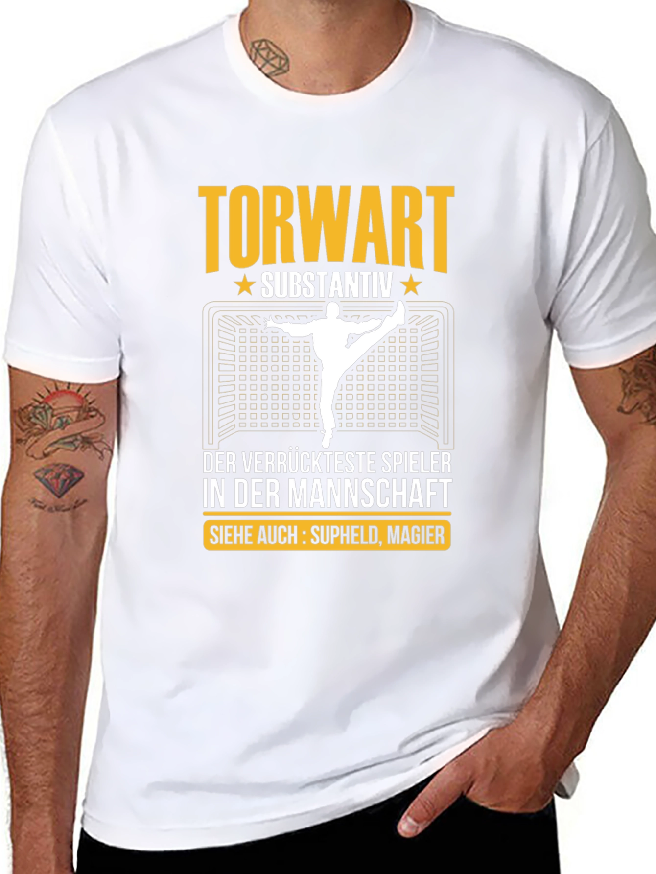 Torwart Substantiv T-Shirt - Goalie Soccer Tee