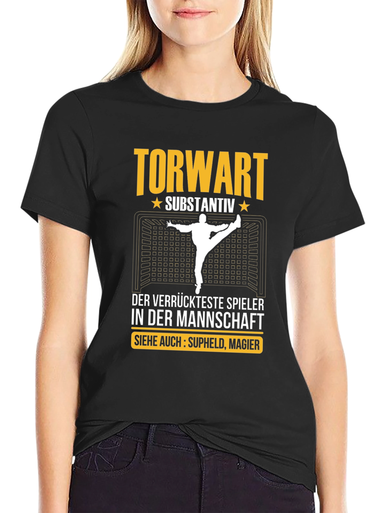 Torwart Substantiv T-Shirt - Goalie Soccer Tee