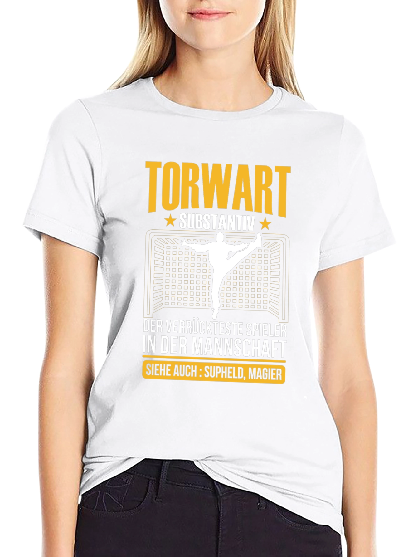 Torwart Substantiv T-Shirt - Goalie Soccer Tee