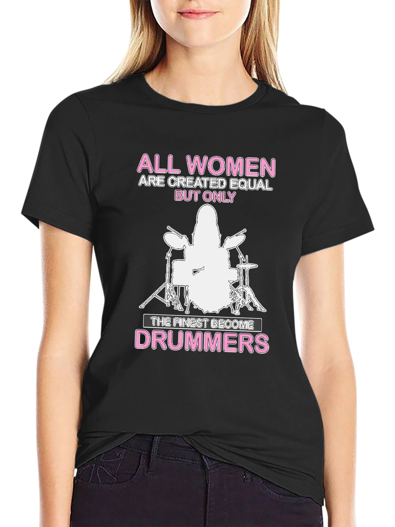 Women Drummers Graphic Tee