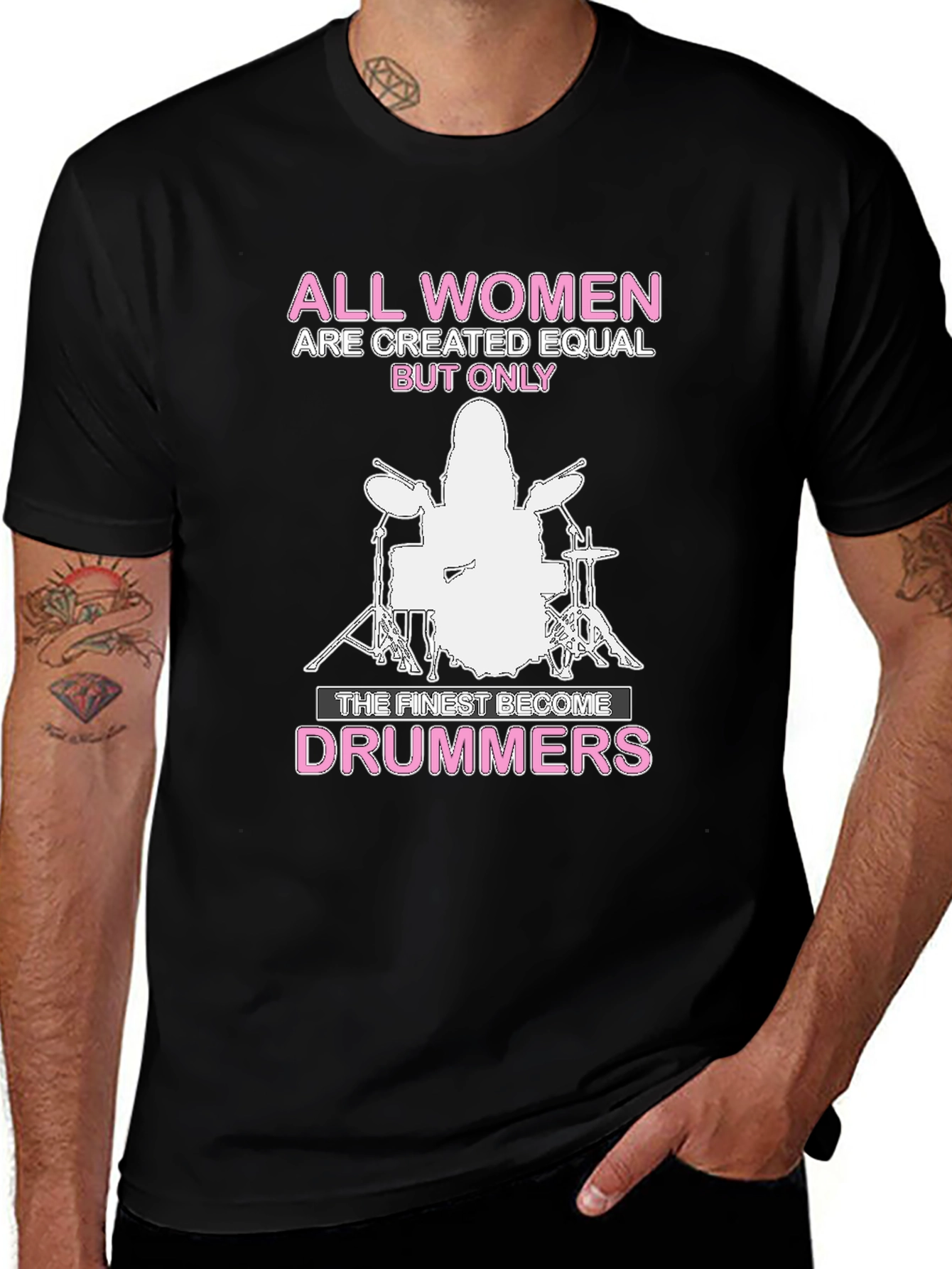 Women Drummers Graphic Tee