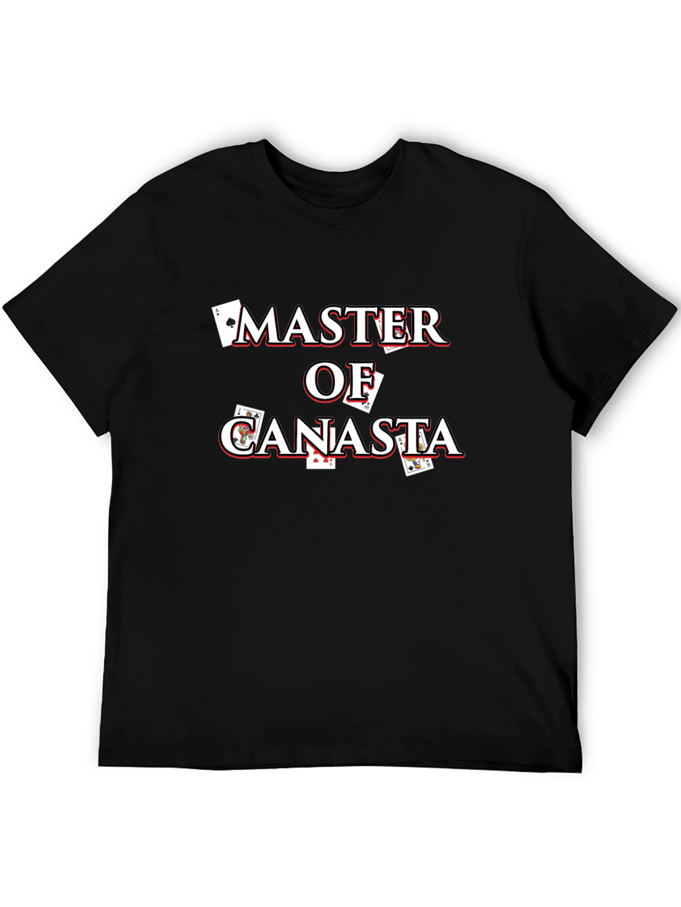 Master of Canasta T-Shirt - Card Game Tee