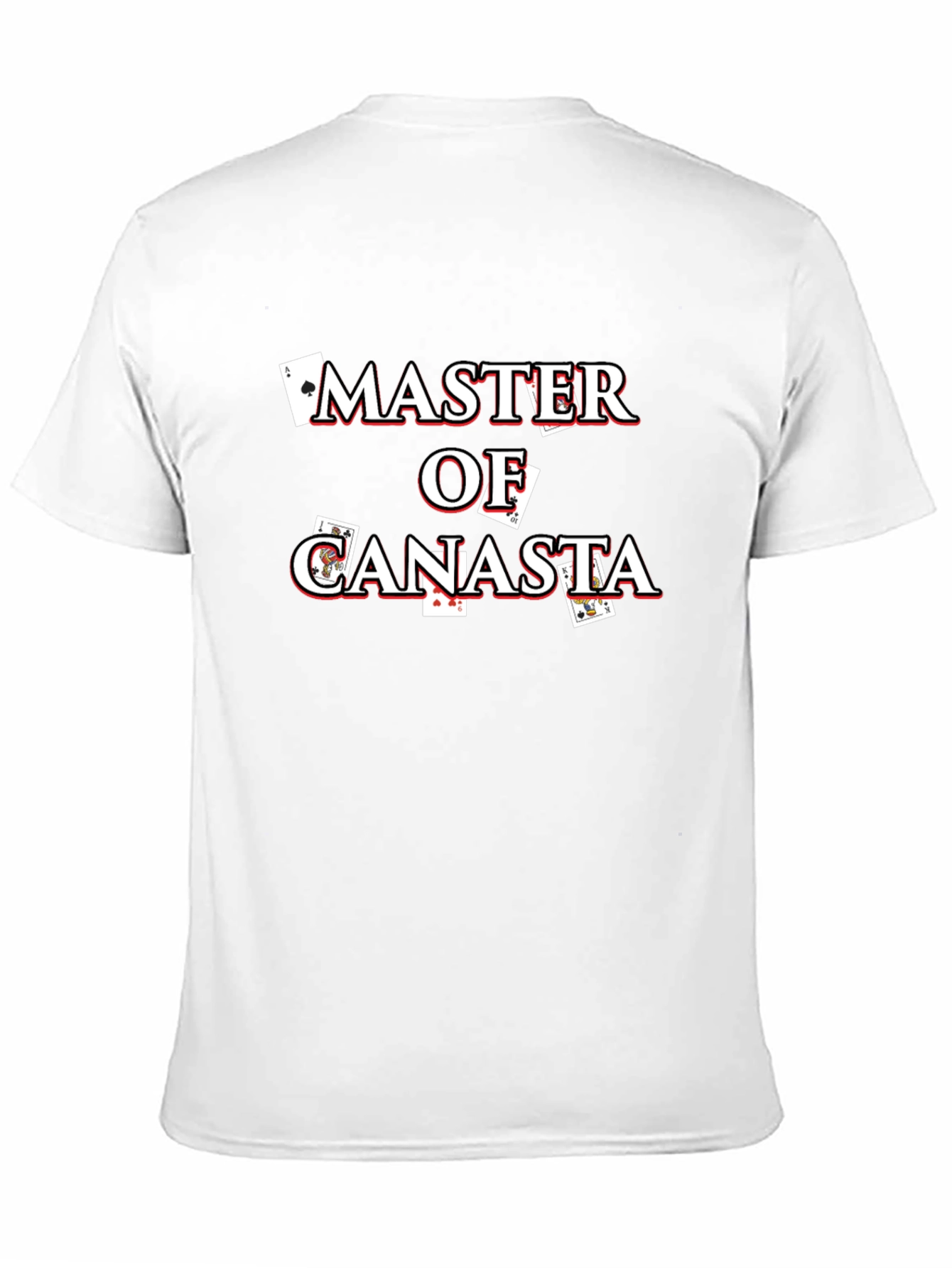 Master of Canasta T-Shirt - Card Game Tee