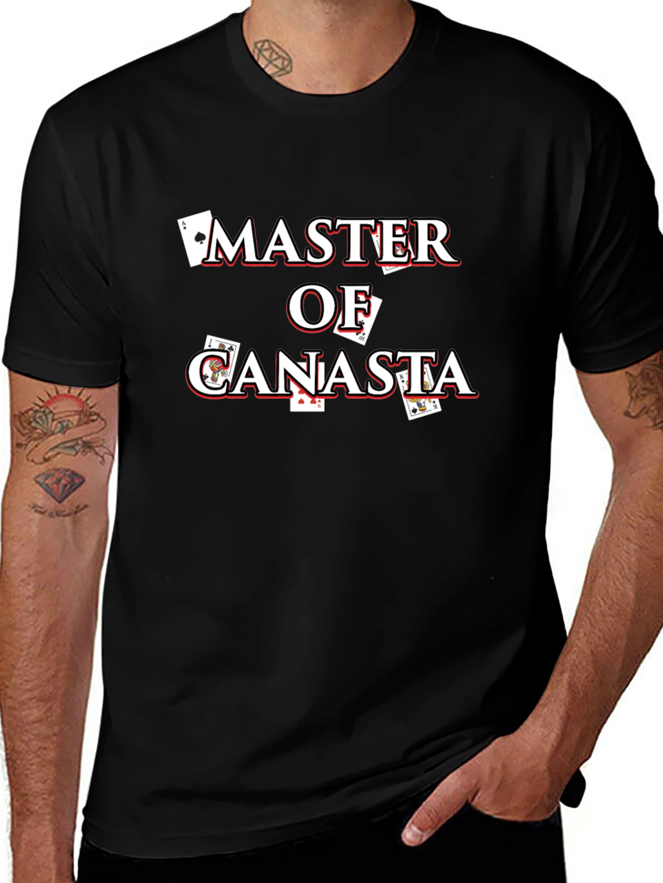 Master of Canasta T-Shirt - Card Game Tee