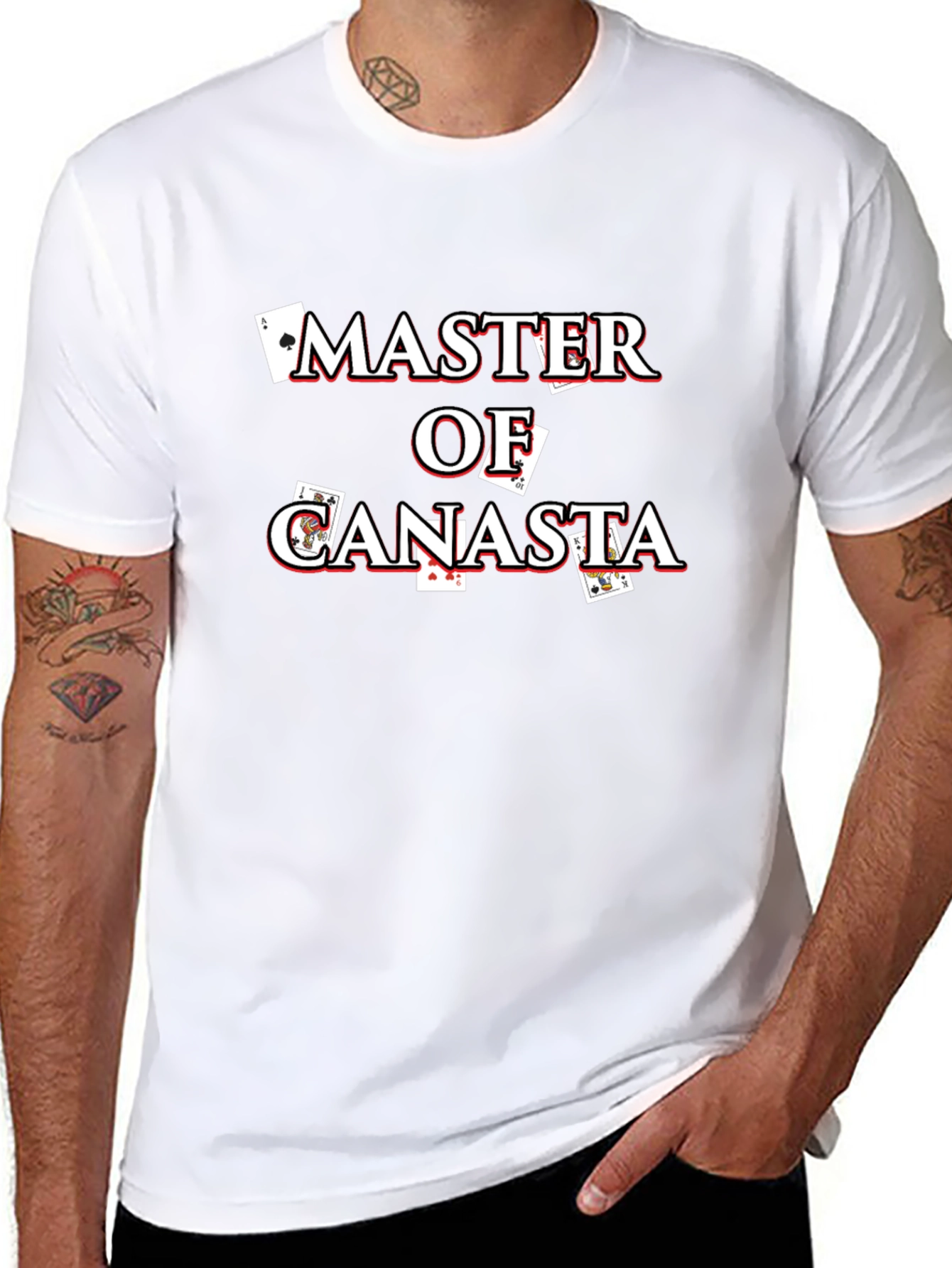 Master of Canasta T-Shirt - Card Game Tee