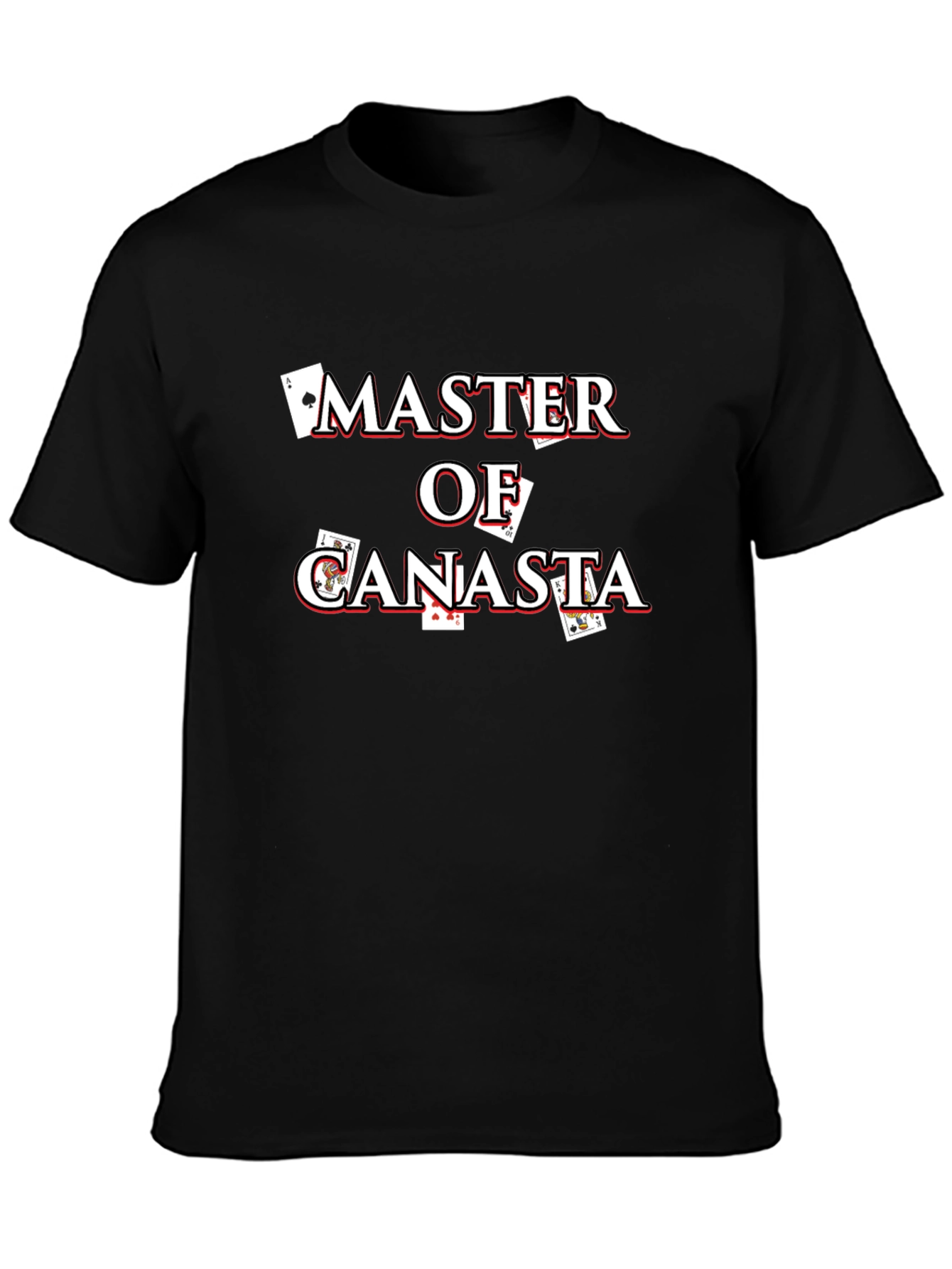 Master of Canasta T-Shirt - Card Game Tee