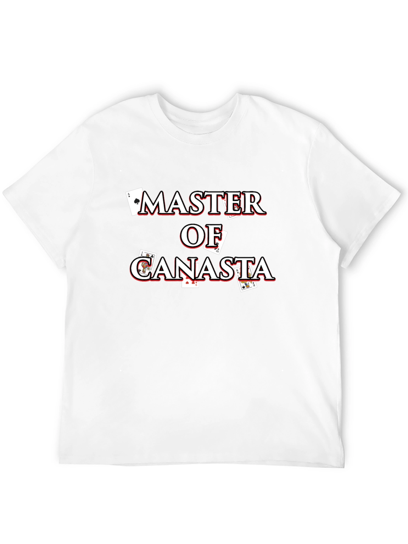 Master of Canasta T-Shirt - Card Game Tee