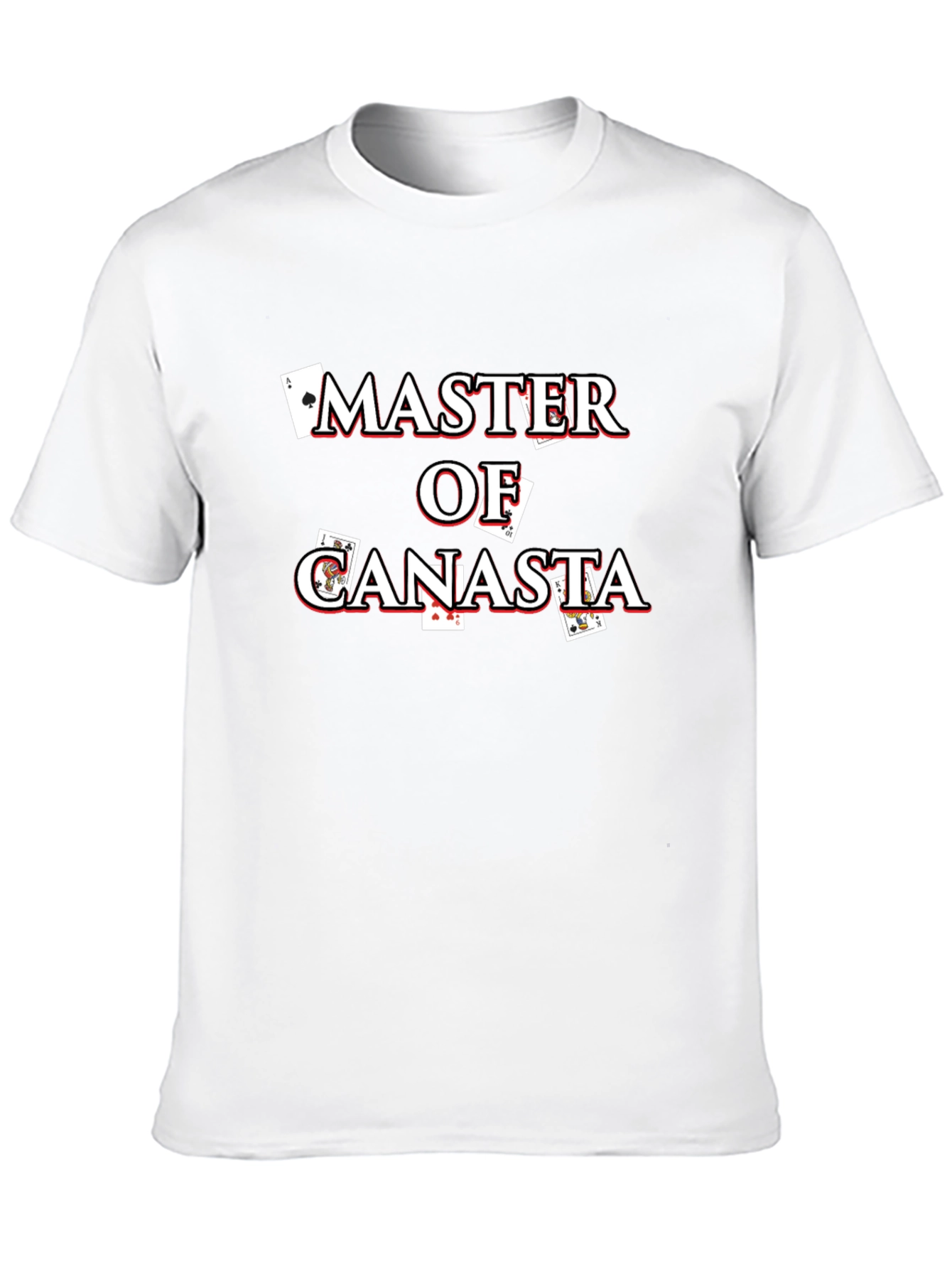 Master of Canasta T-Shirt - Card Game Tee