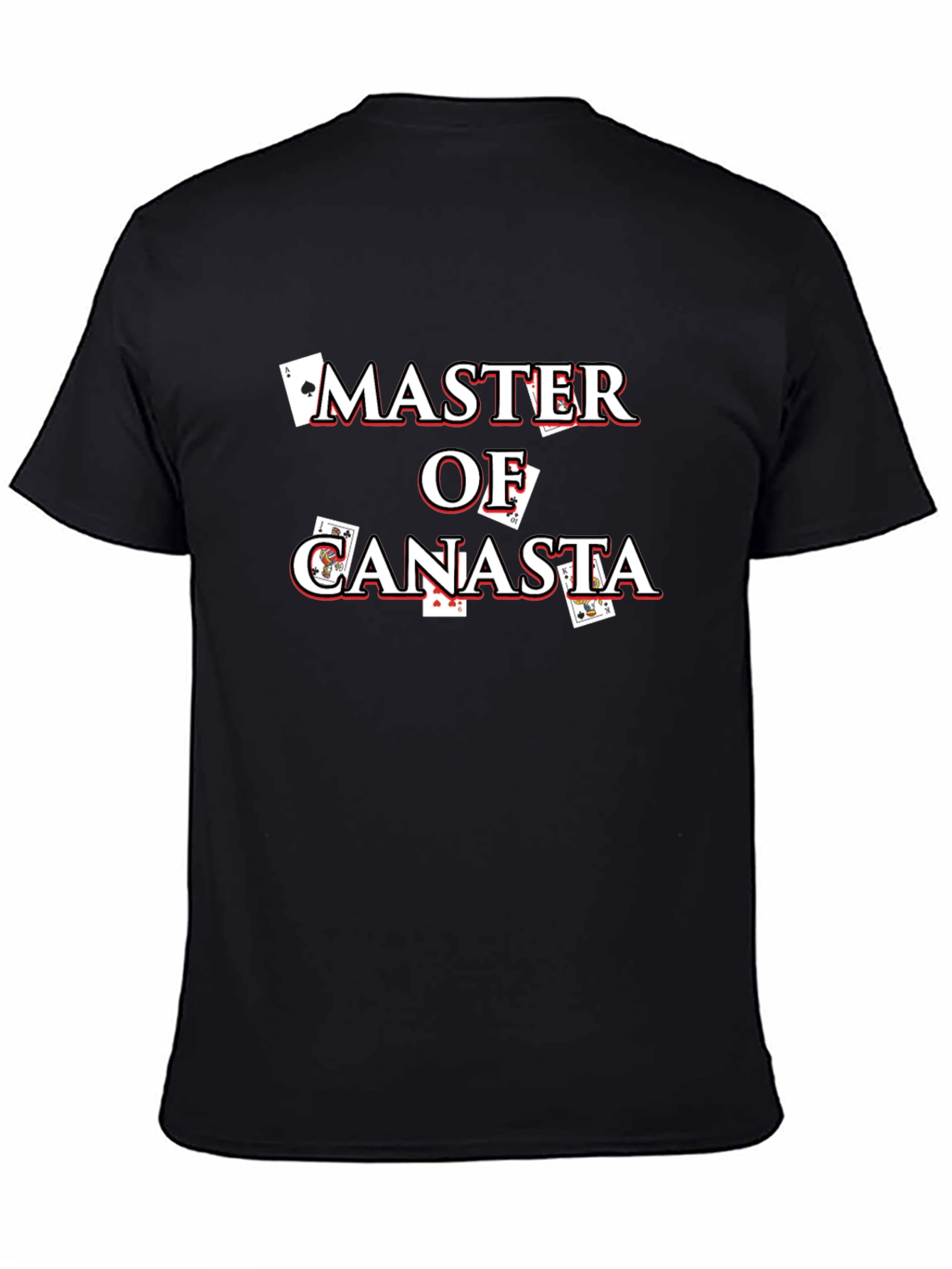 Master of Canasta T-Shirt - Card Game Tee