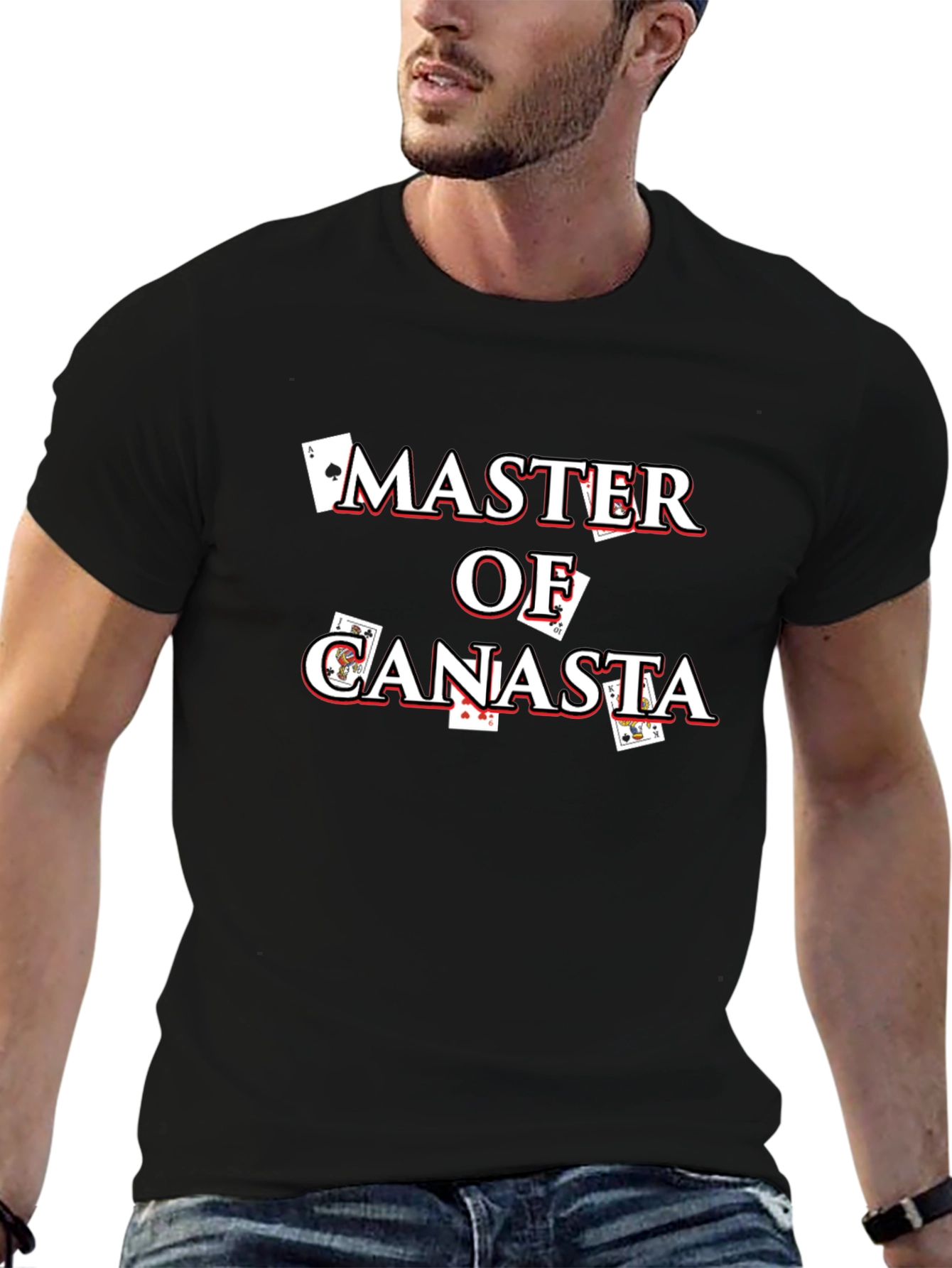 Master of Canasta T-Shirt - Card Game Tee