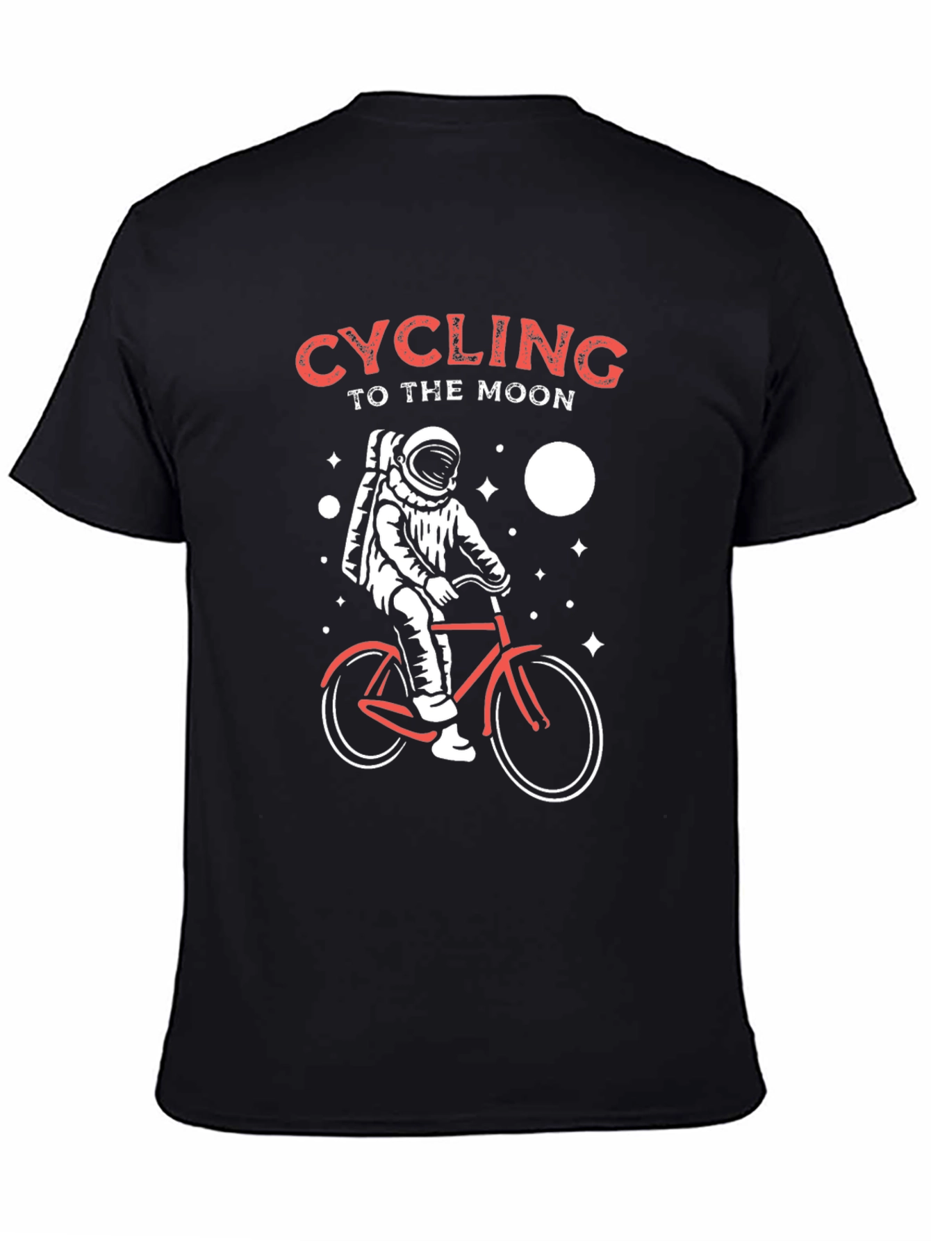 Cycling to the Moon Graphic Tee