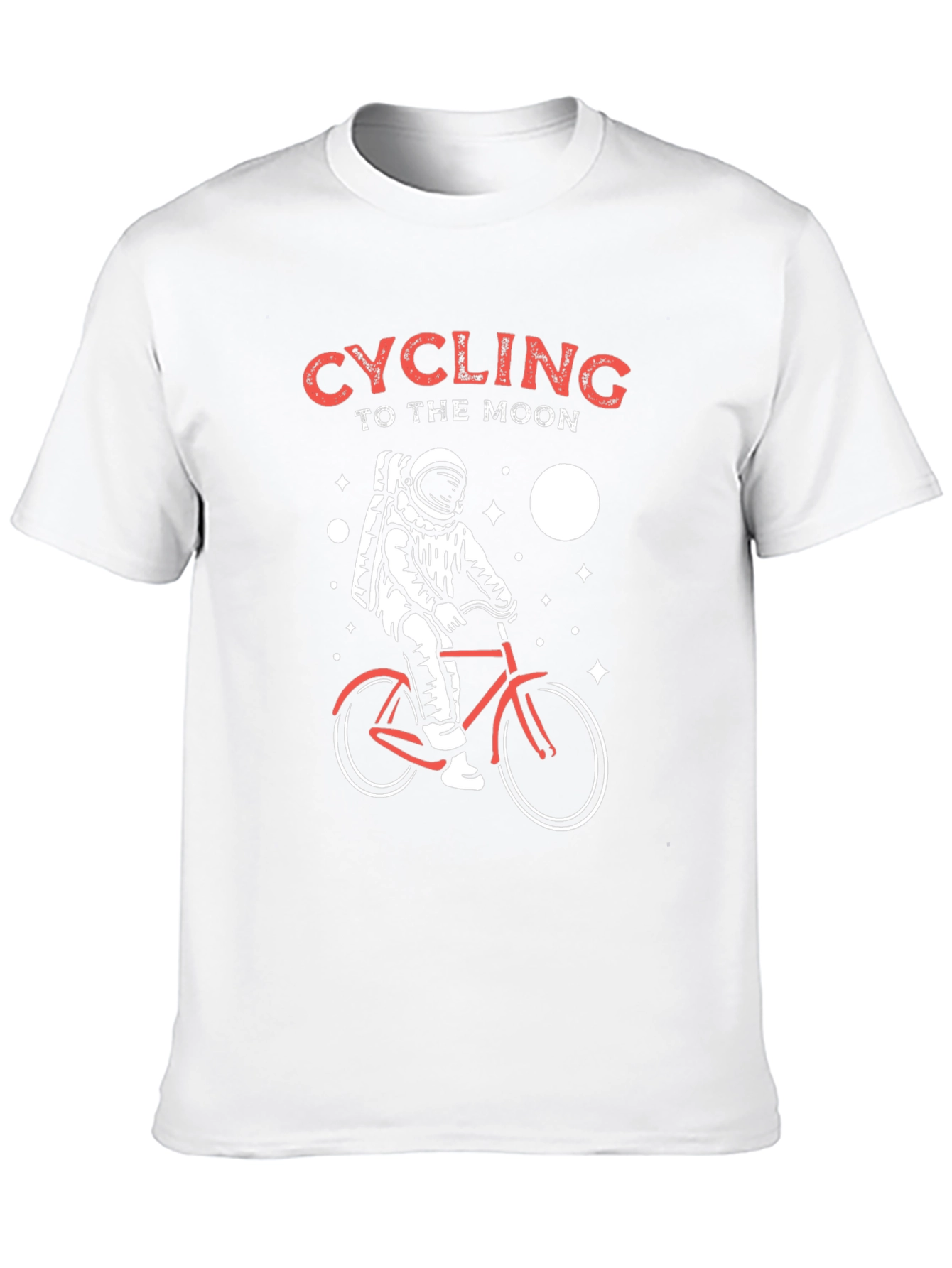 Cycling to the Moon Graphic Tee