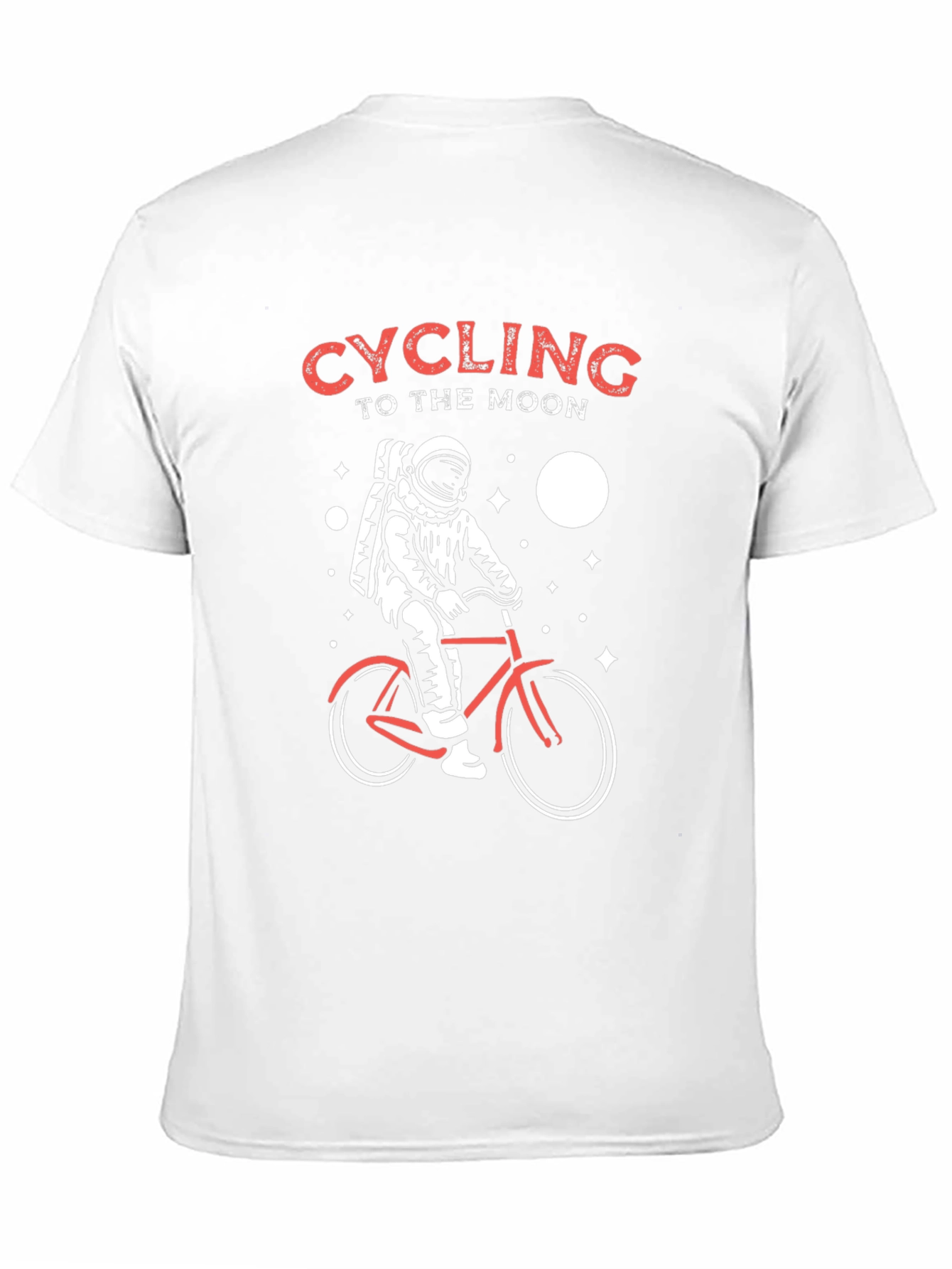 Cycling to the Moon Graphic Tee