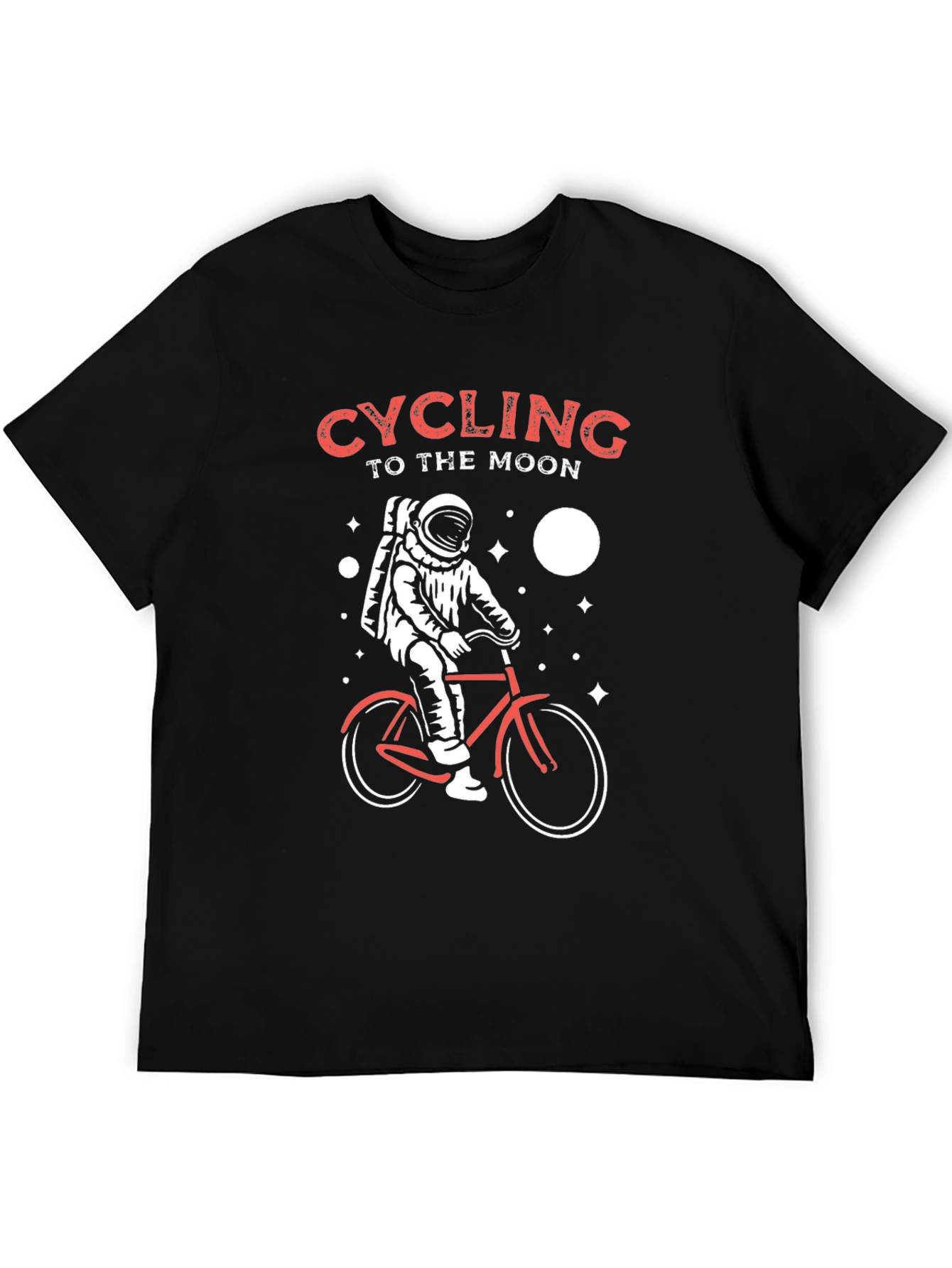 Cycling to the Moon Graphic Tee