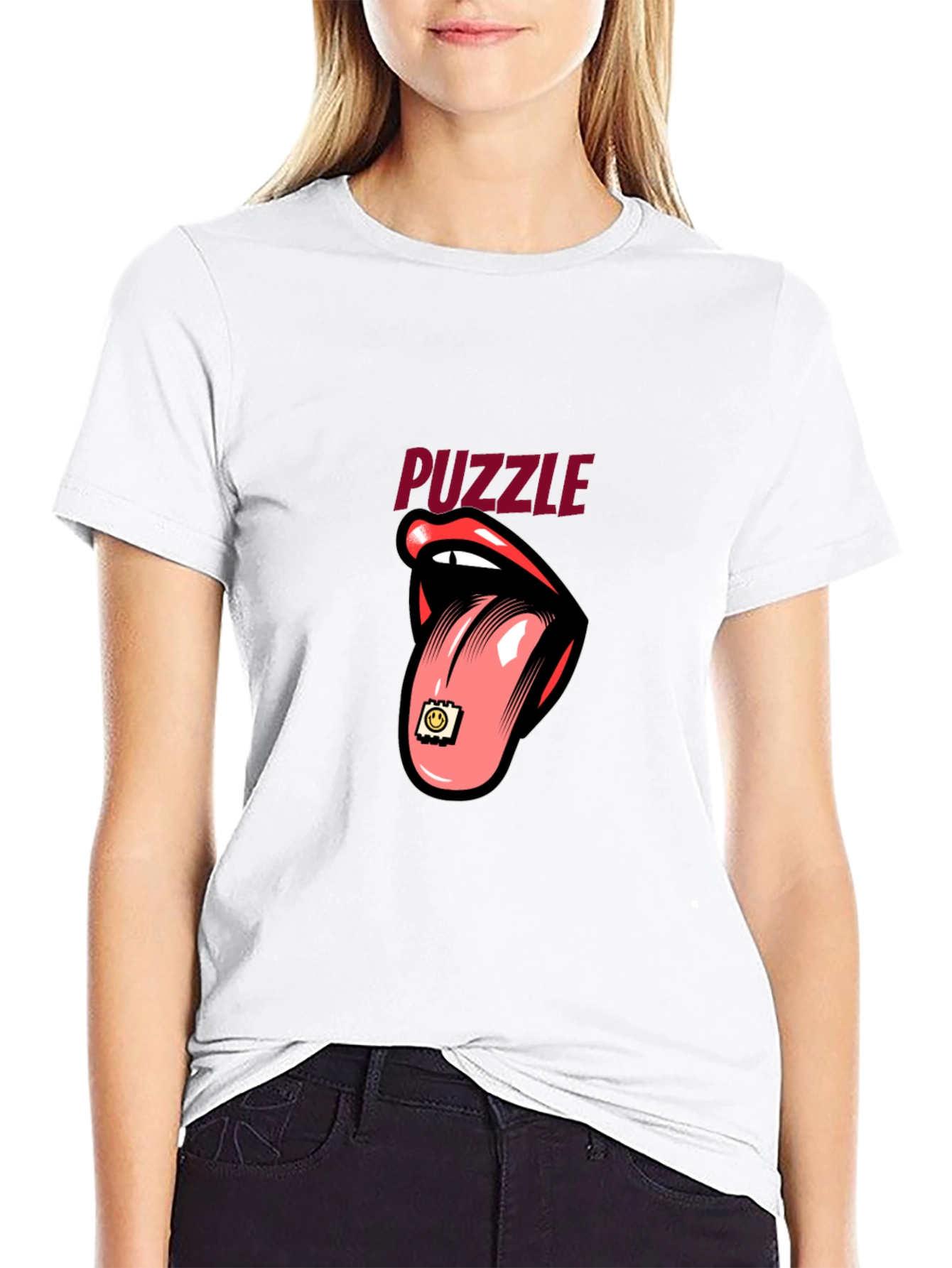 Puzzle Tongue T-Shirt