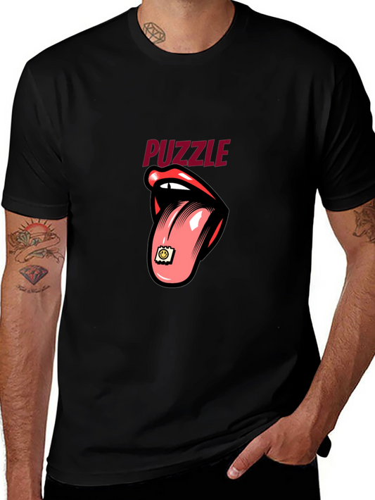 Puzzle Tongue T-Shirt