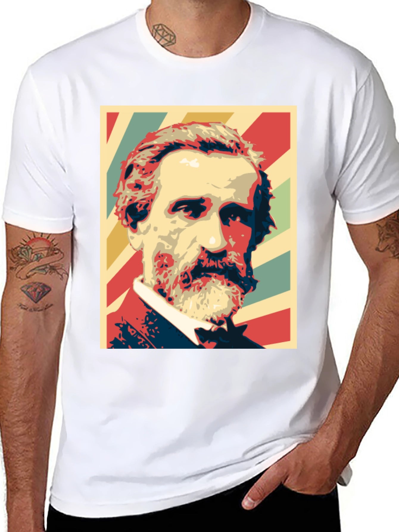 Giuseppe Verdi Portrait T-Shirt
