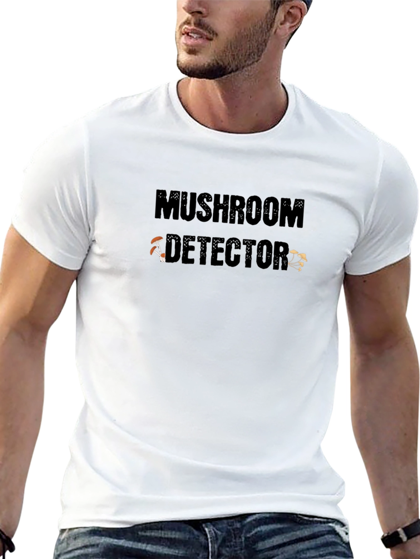 Mushroom Detector Graphic T-Shirt