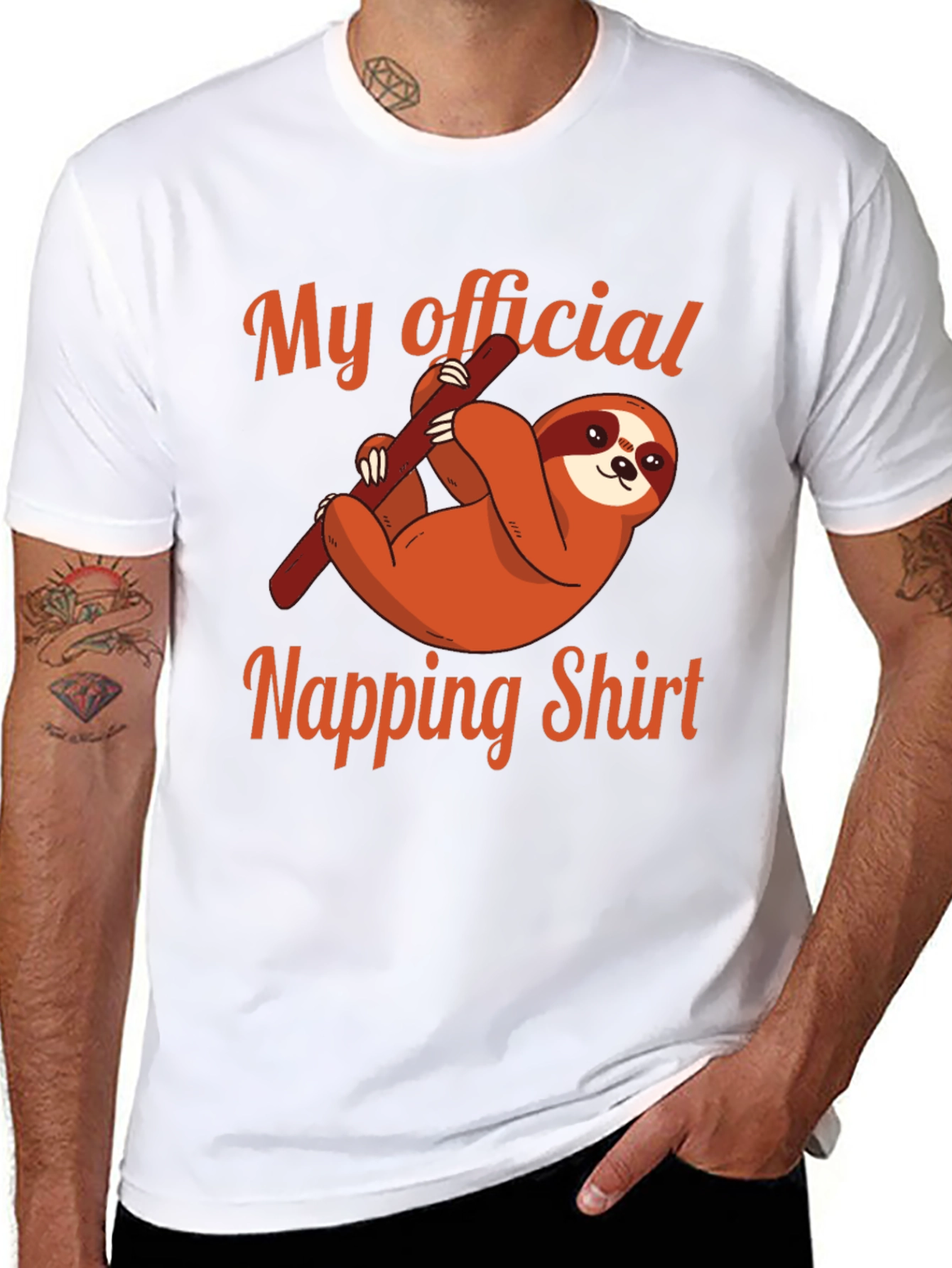 My Official Napping Shirt - Sloth Tee