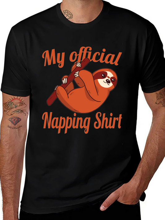 My Official Napping Shirt - Sloth Tee