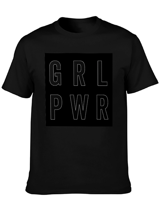 GRL PWR Graphic Tee - Empowering Statement Shirt
