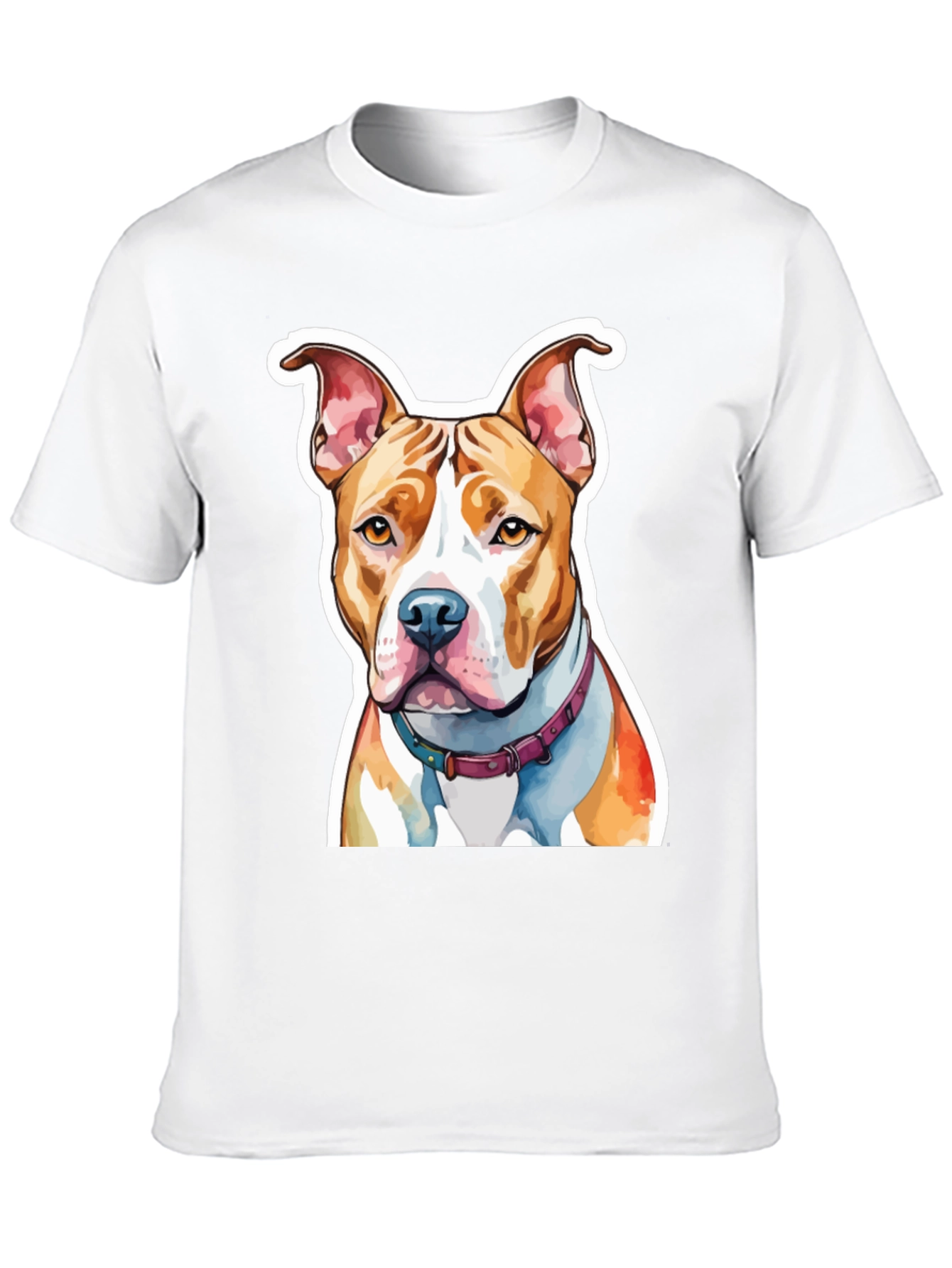 Pitbull Dog Graphic Tee - Unique Pet Lovers T-Shirt